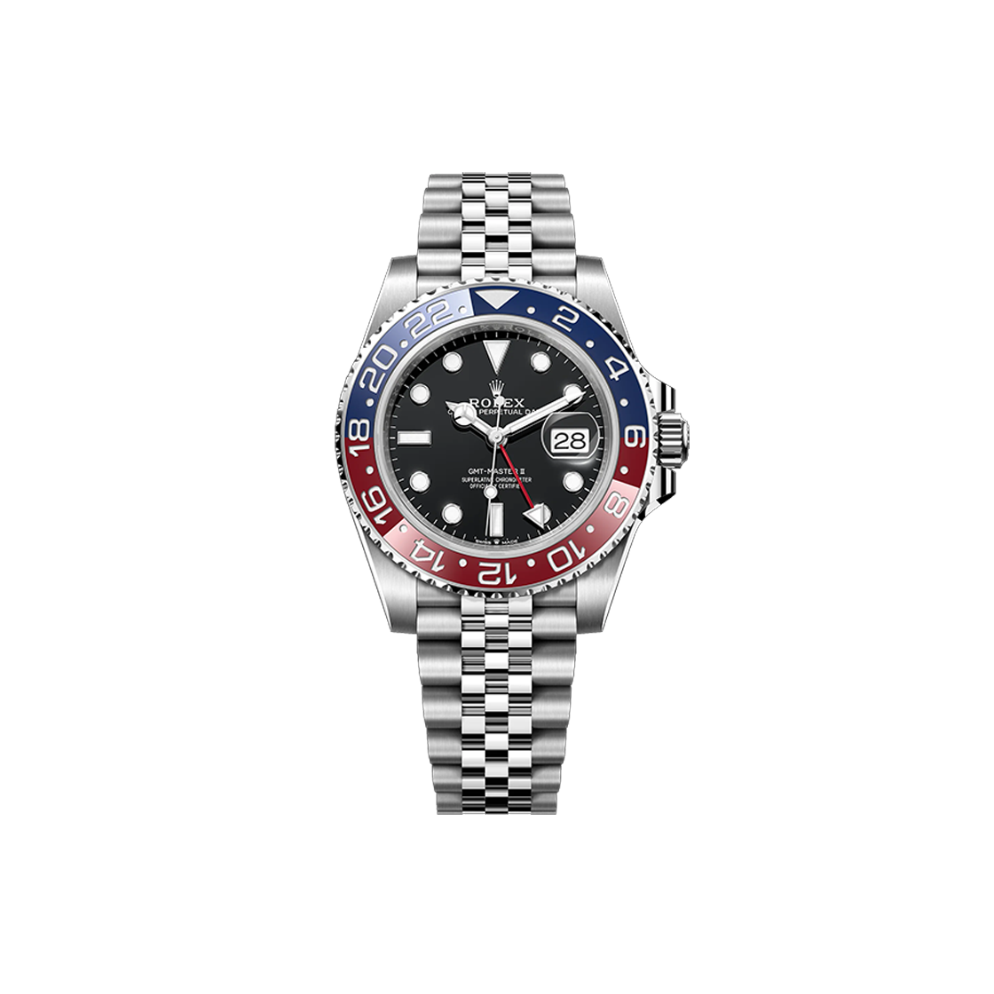 롤렉스 GMT-마스터Ⅱ 40-126710BLRO 블랙 바+도트 쥬빌리 NO.7449(Rolex GMT-Master II 40mm 126710BLRO Black Dial with Dot Jubilee Bracelet No. 7449)