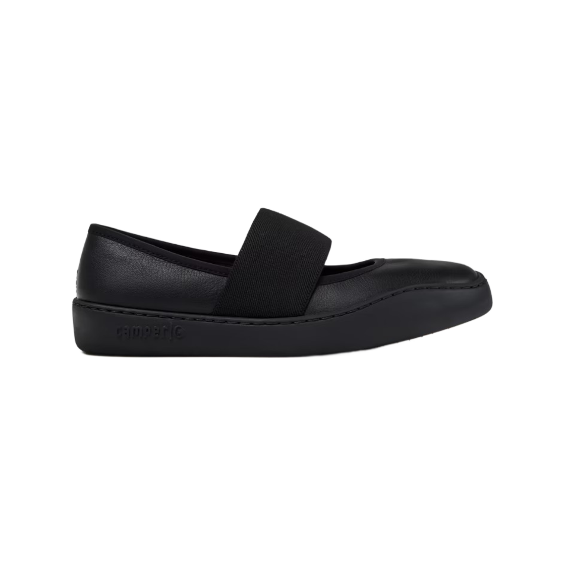 K201838-001 (W) Camper Peu Touring Leather Ballerinas Black