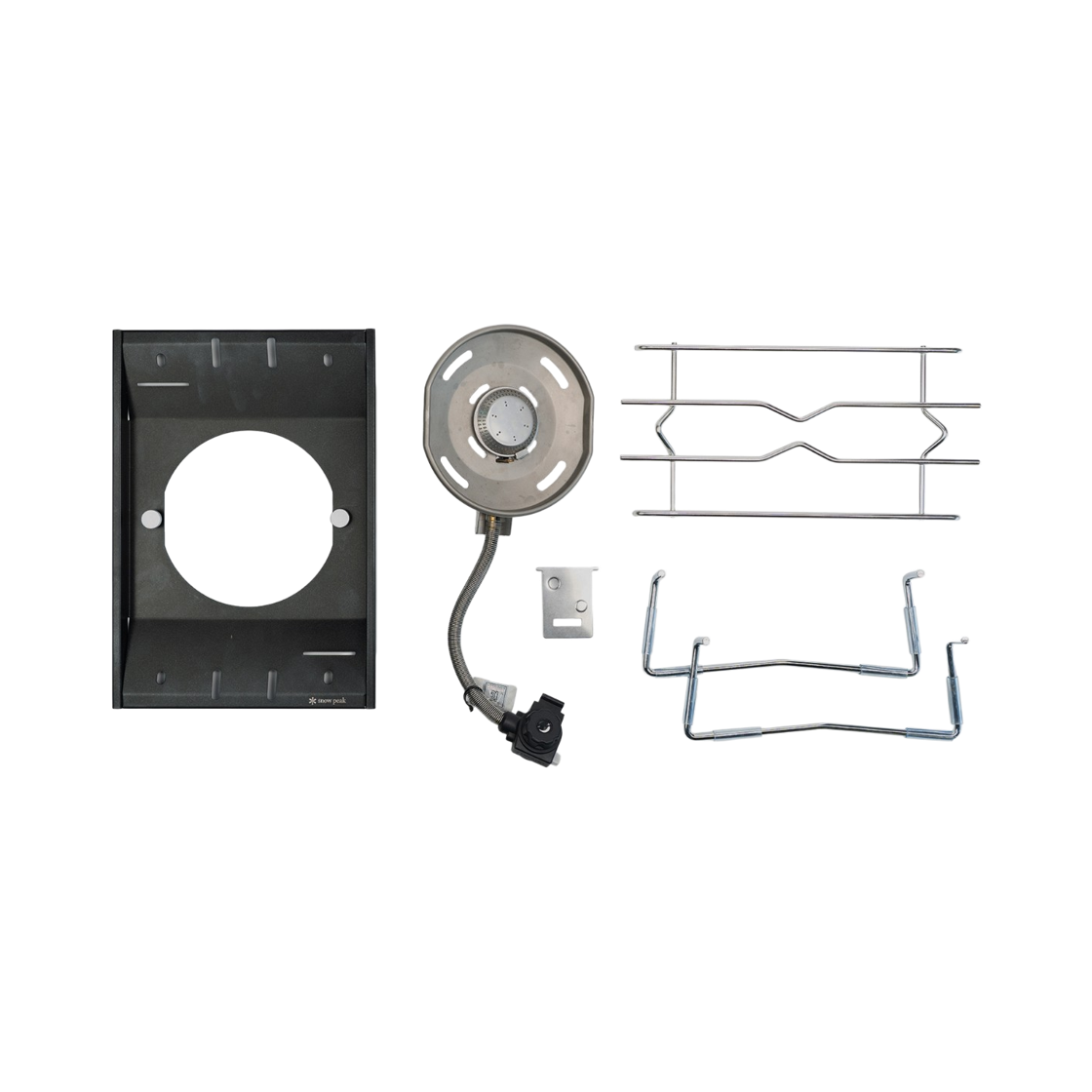 스노우 피크 플랫 버너 컨버전 키트 블랙 (국내 정식 발매 제품)(Snow Peak Flat Burner Conversion Kit Black (Korean Ver.)) - 3