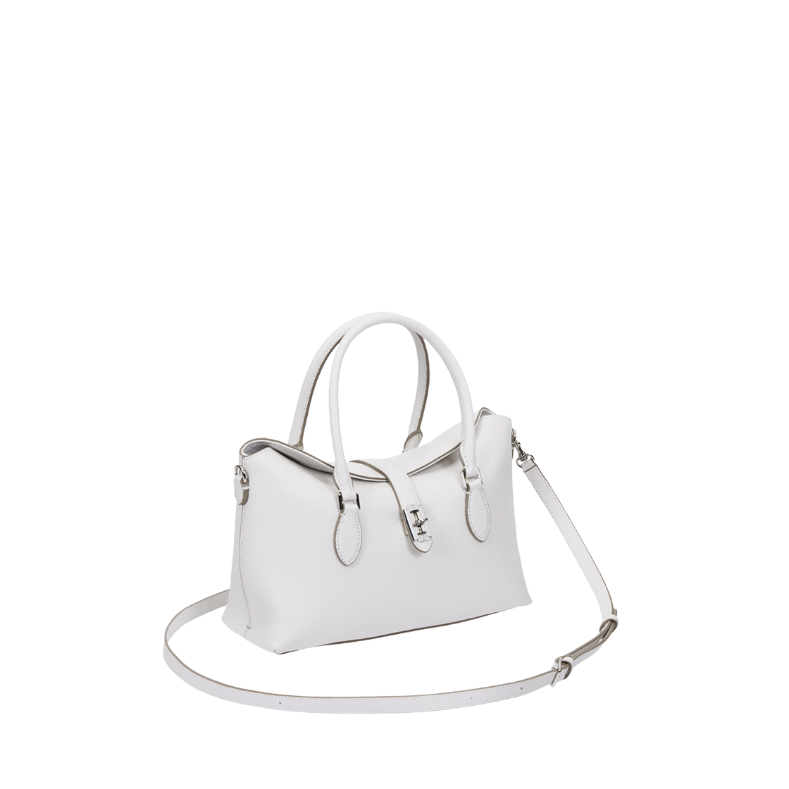분크 하프문 플락 토트 스몰 브라이트베이지(vunque Halfmoon Flac Tote S Bright Beige)