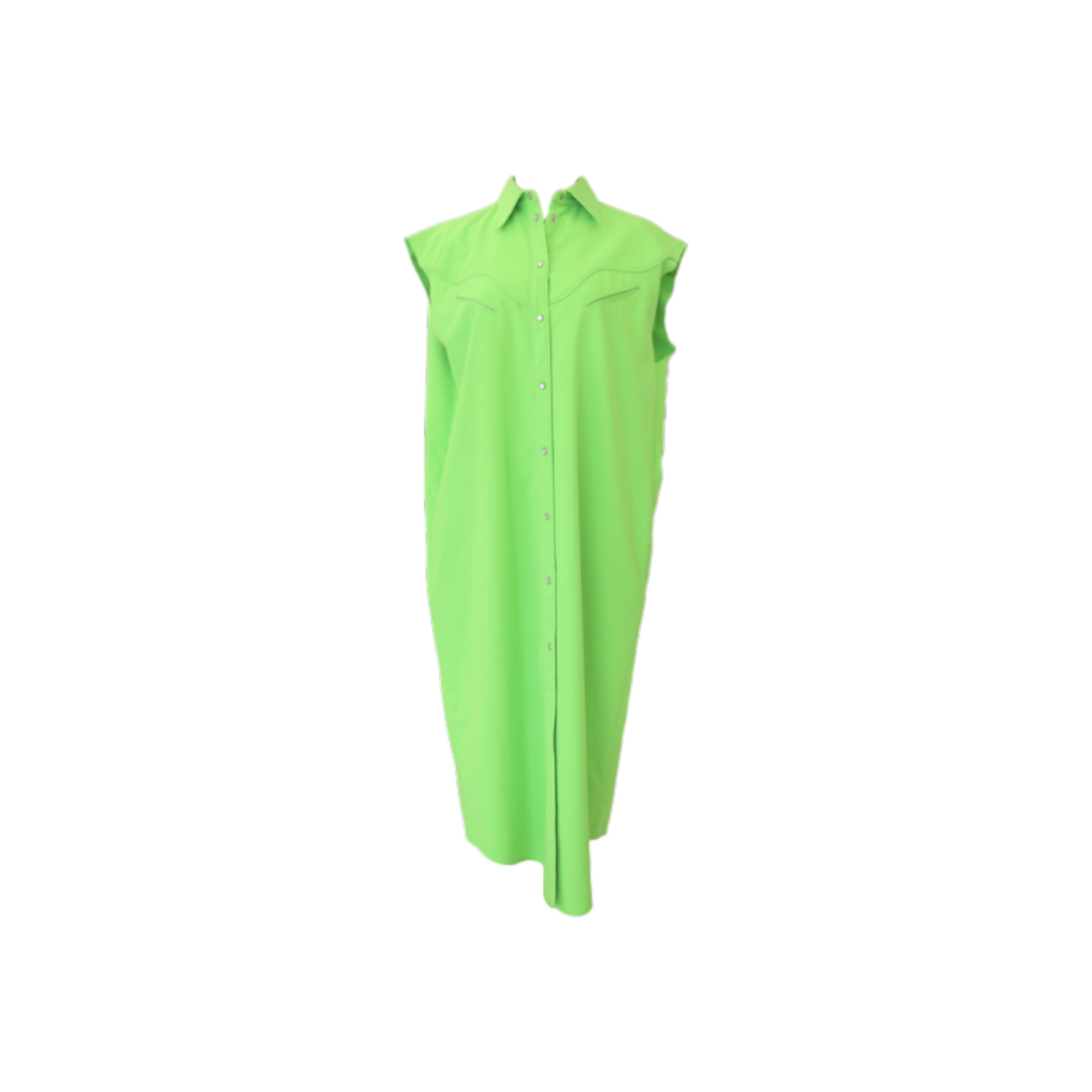 ITSOIOEBI9AU Maison Margiela Lime Best Long Dress