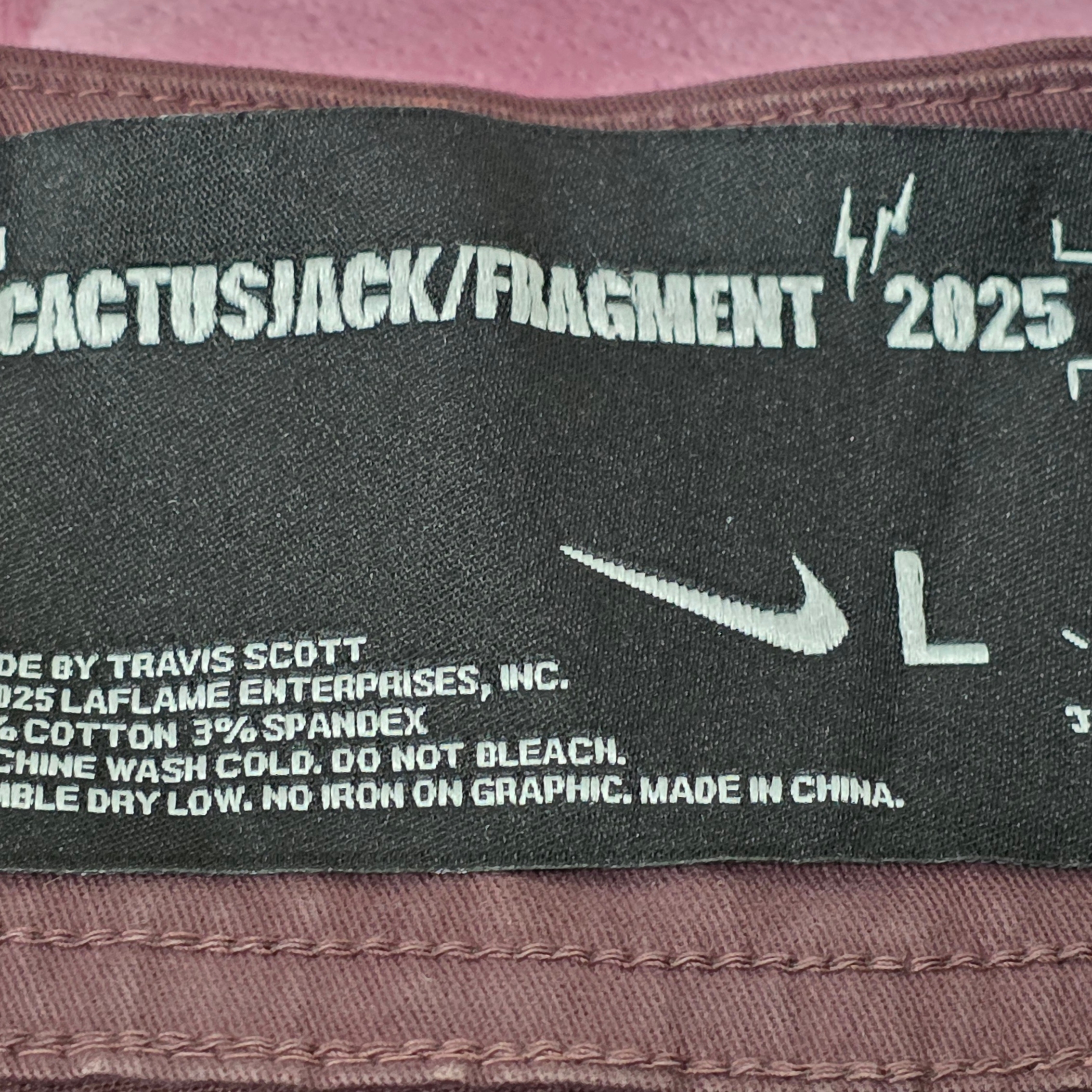 Travis Scott Cactus Jack x Fragment x Nike Tokyo Jack Retro Baseball Jersey Brown 착용 스타일 - 6