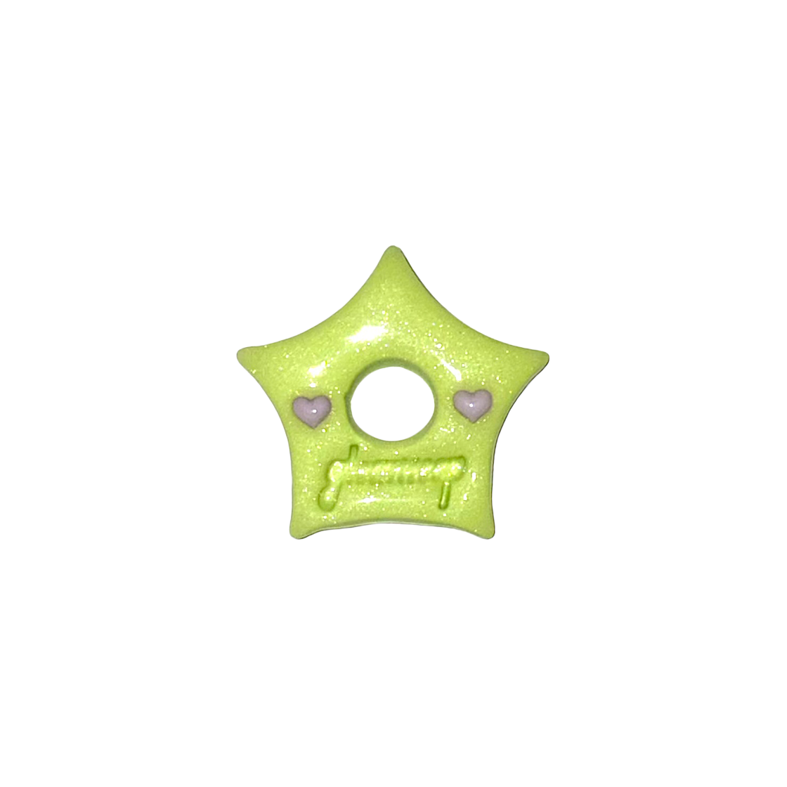 글리밉 글리밍 스타 치크 펜던트 라임(Gleameep Gleaming Star Cheek Pendant  Lime)