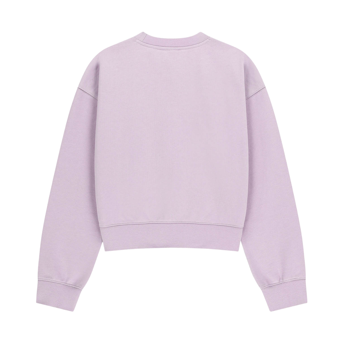 (W) 마리떼 프랑소와 저버 클래식 로고 크롭 스웨트셔츠 라벤더((W) Marithe Francois Girbaud Classic Logo Crop Sweatshirt Lavender) - 2