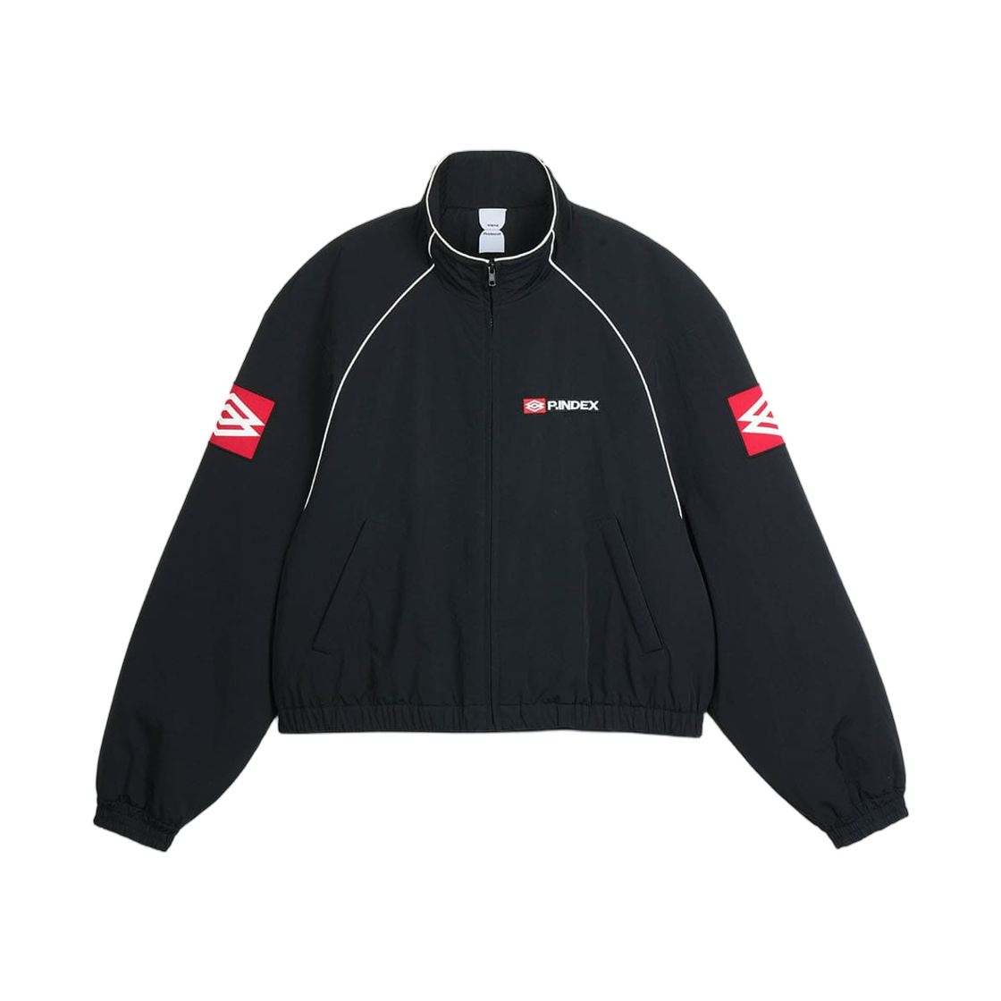 프로토콜 인덱스 이그재저레이트 숄더 에어 자켓 블랙(Protocol Index Exaggerated Shoulder Air Jacket Black)