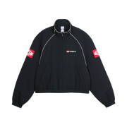 Protocol Index Exaggerated Shoulder Air Jacket Black