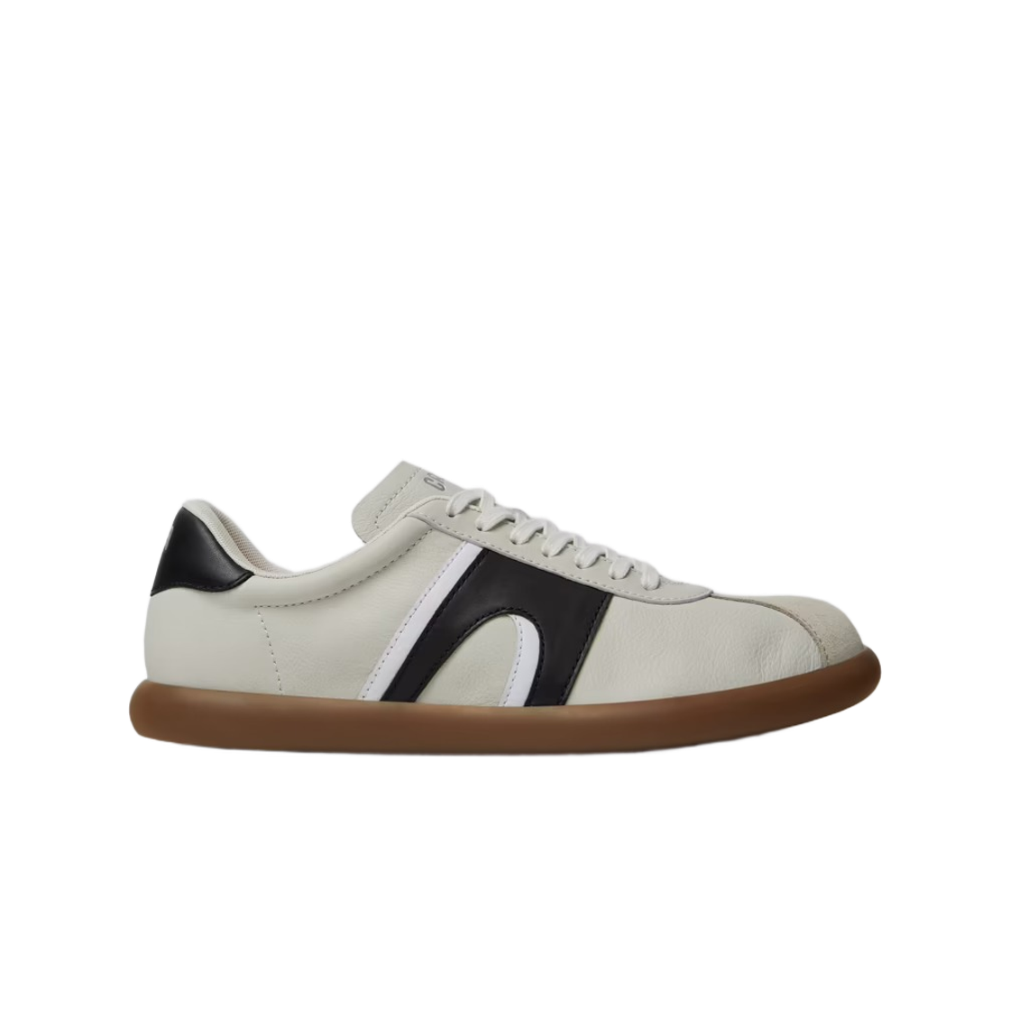 K100937-022 Camper Pelotas Soller Leather Sneakers White Black