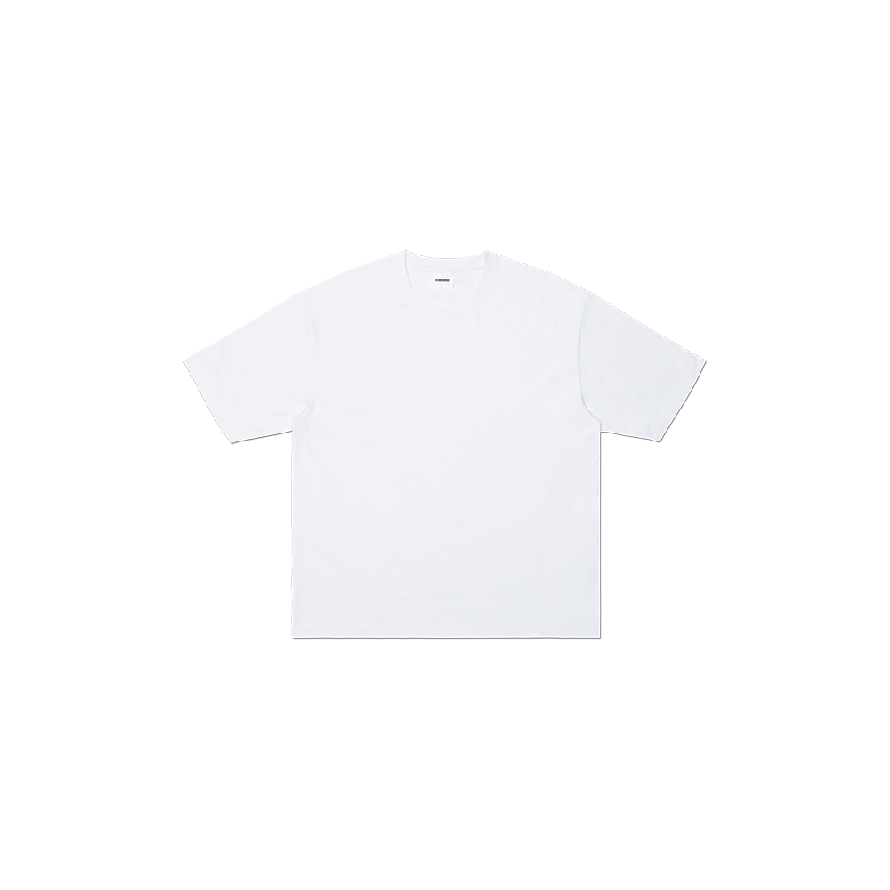 노매뉴얼 NM 크롭 티셔츠 화이트(NOMANUAL NM Crop T-Shirt White)