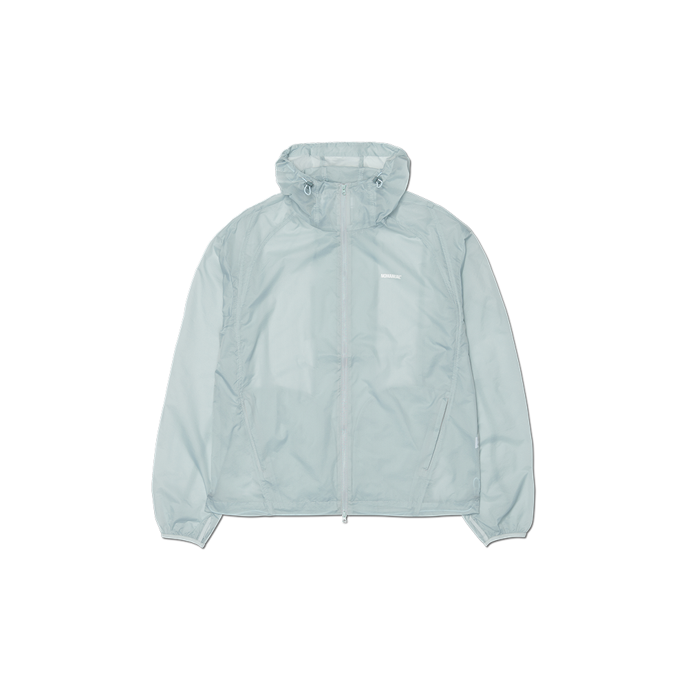 NMSS62WB02GRY NOMANUAL Dune Light Nylon Jacket Gray