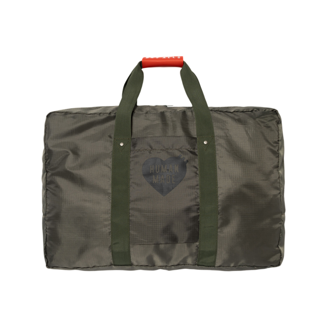 휴먼 메이드 패커블 보스턴 백 올리브 드랩(Human Made Packable Boston Bag Olive Drab)
