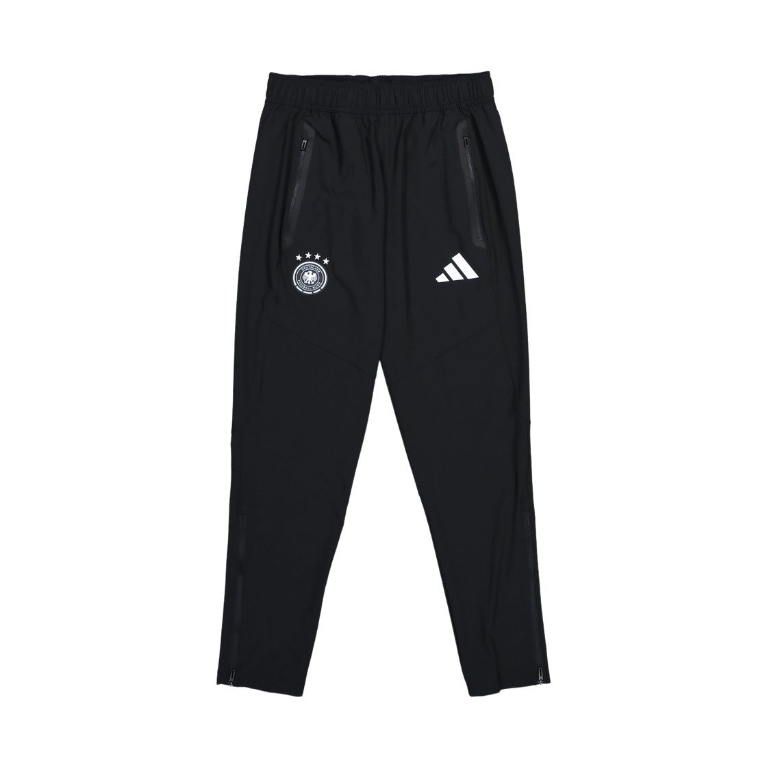 아디다스 독일 티로 트래블 팬츠 블랙 - KR 사이즈 (논 마킹 버전)(Adidas Germany Tiro Travel Pants Black - KR Sizing (Non Marking Ver.)) - 1