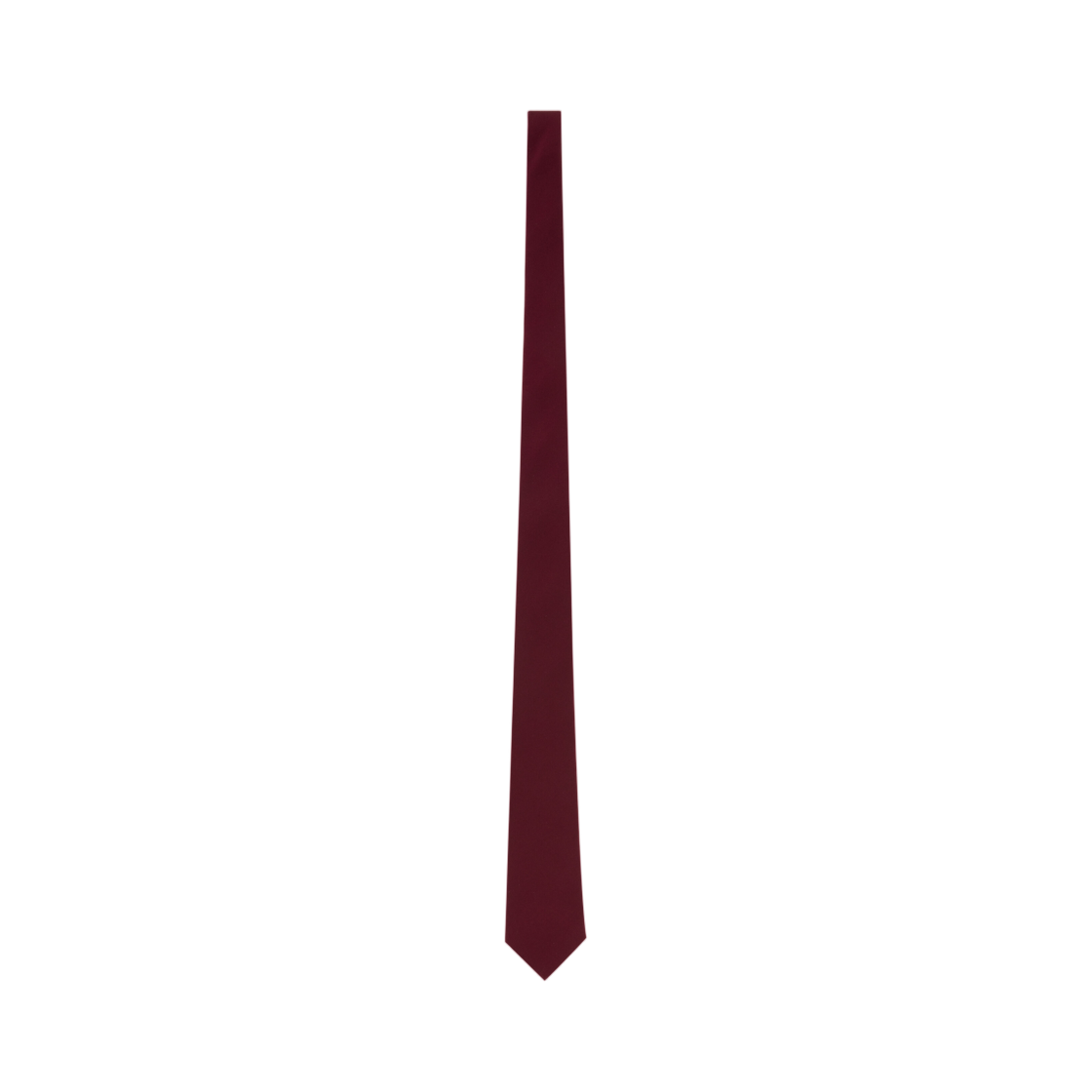 858355-3Y011-6100 Saint Laurent Tie in Silk Satin Burgundy