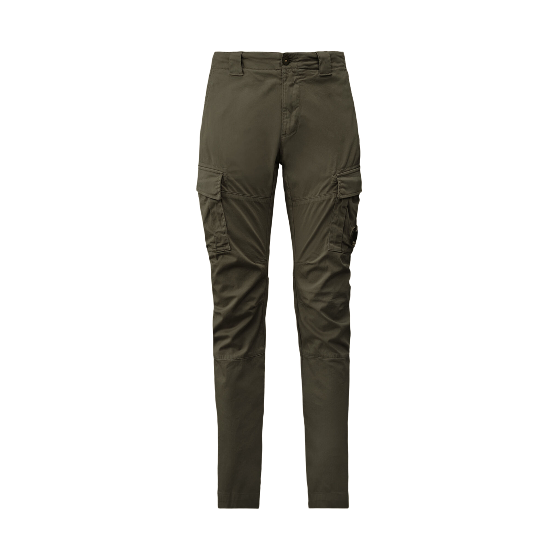 20CMPA743A005694G921 C.P. Company Stretch Sateen Ergonomic Lens Cargo Pants Gunmetal Grey - 26SS