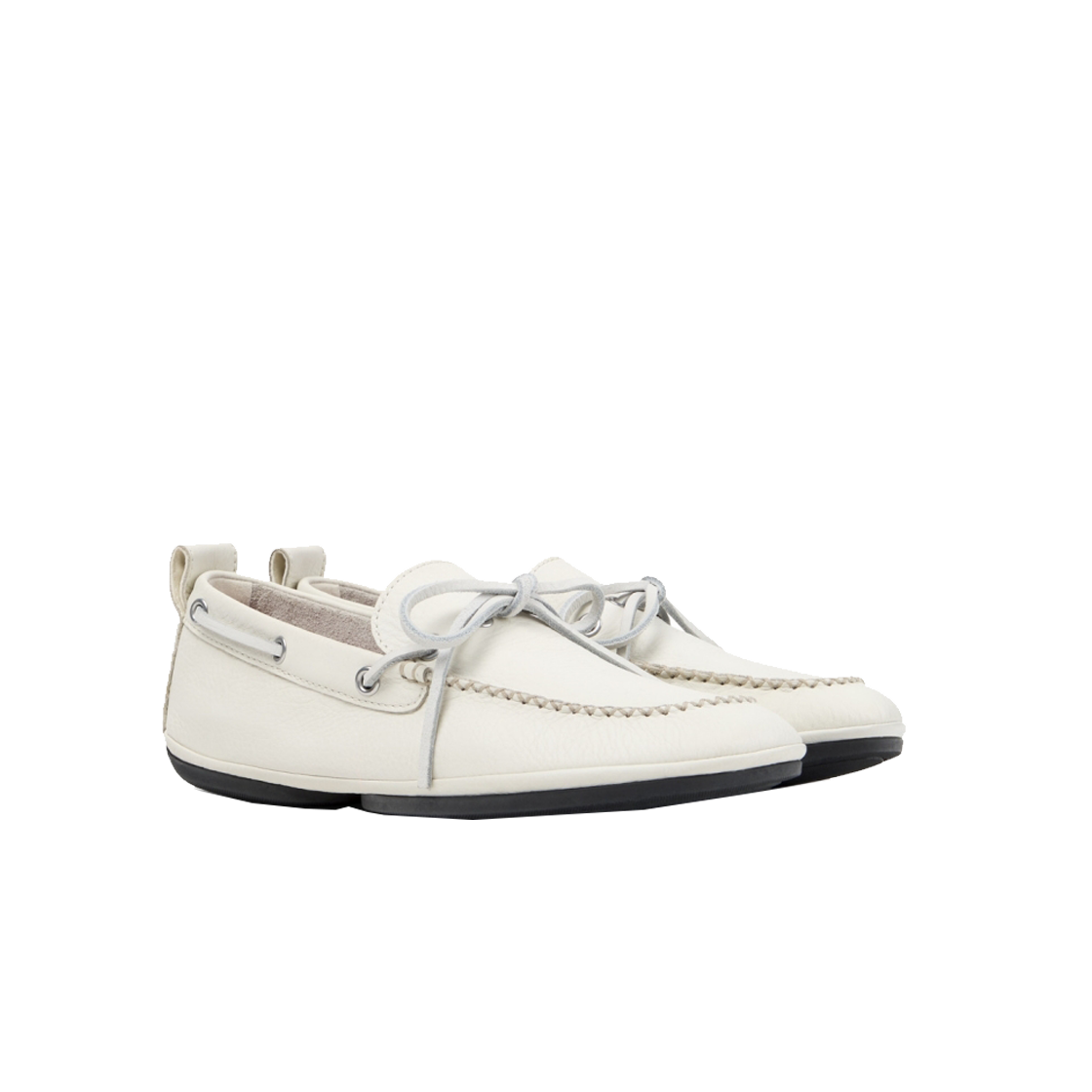 캠퍼 여성 라이트 니나 플랫슈즈 아이보리(Camper Women Right Nina Flat Ivory) - 2