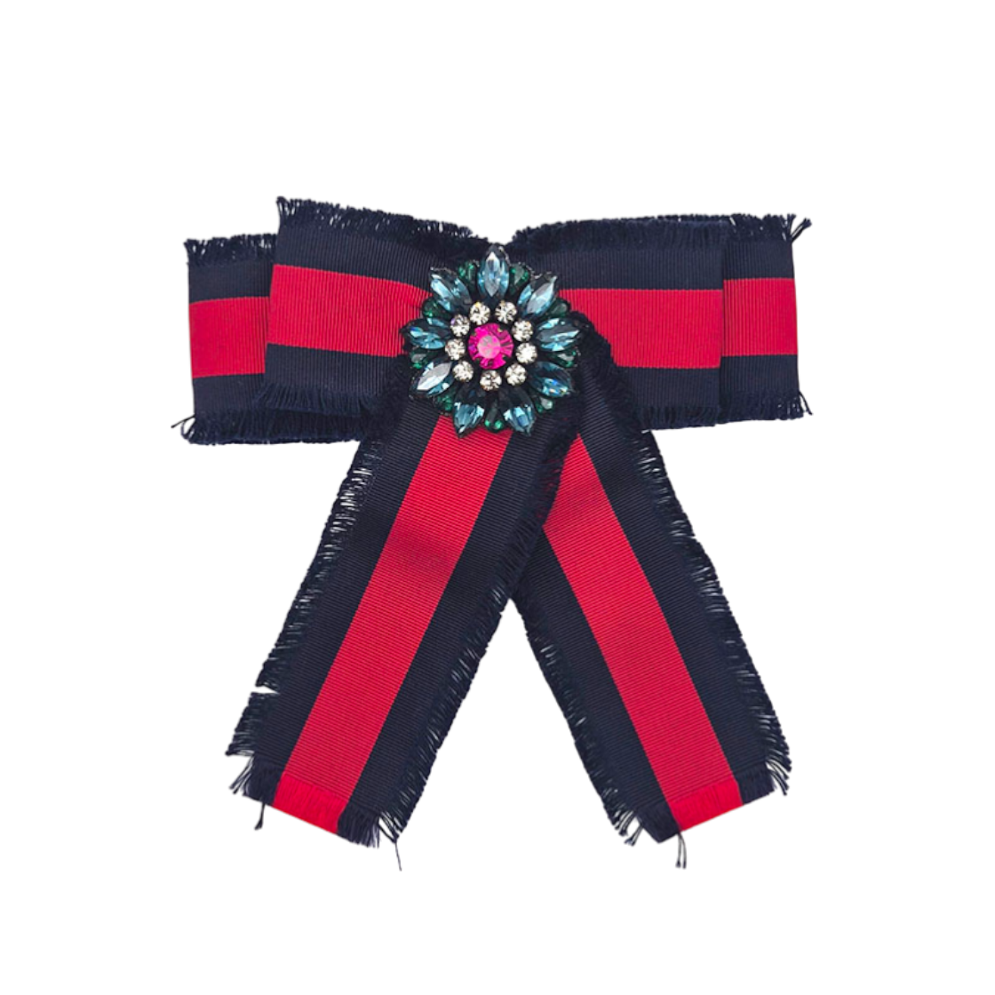 구찌 그로그랭 보우 브로치 L196447(Gucci Grosgrain Bow Brooch L196447) - 1