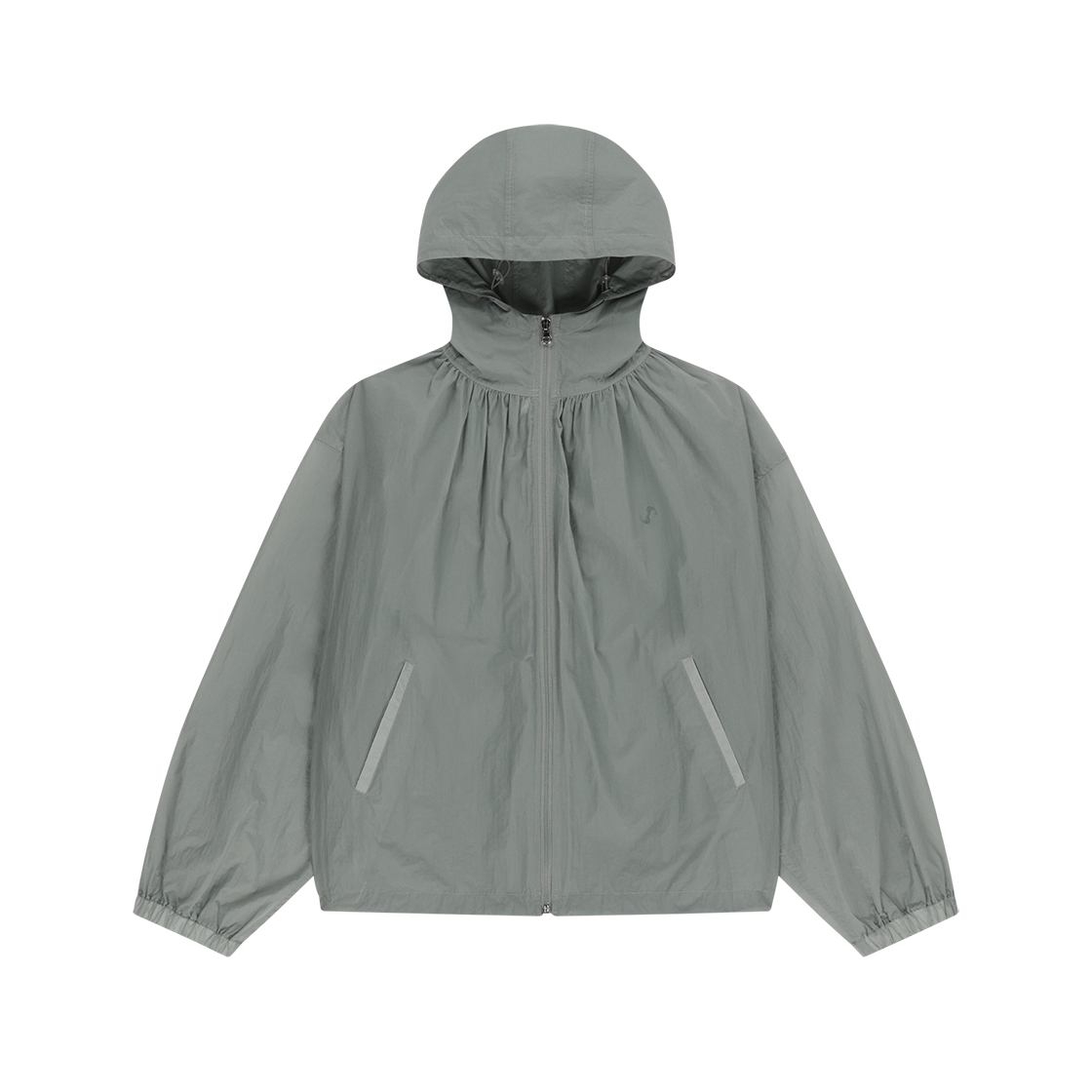 오호스 퍼프 라이트 윈드 자켓 차콜(OJOS Puff Light Wind Jacket / Charcoal)