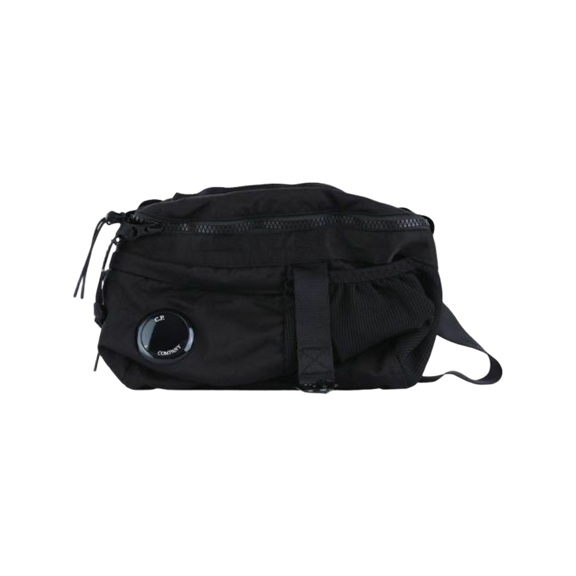 C.P. 컴퍼니 나일론 B 렌즈 웨이스트백 블랙 - 26SS(C.P. Company Nylon B Lens Waistbag Black - 26SS)