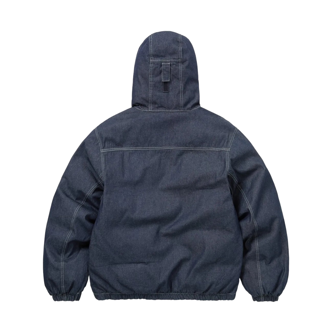 디스이즈네버댓 데님 다운 푸퍼 자켓 인디고(Thisisneverthat Denim Down Puffer Jacket Indigo) - 2