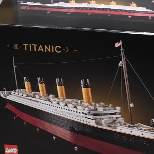 Lego Titanic 착용 스타일