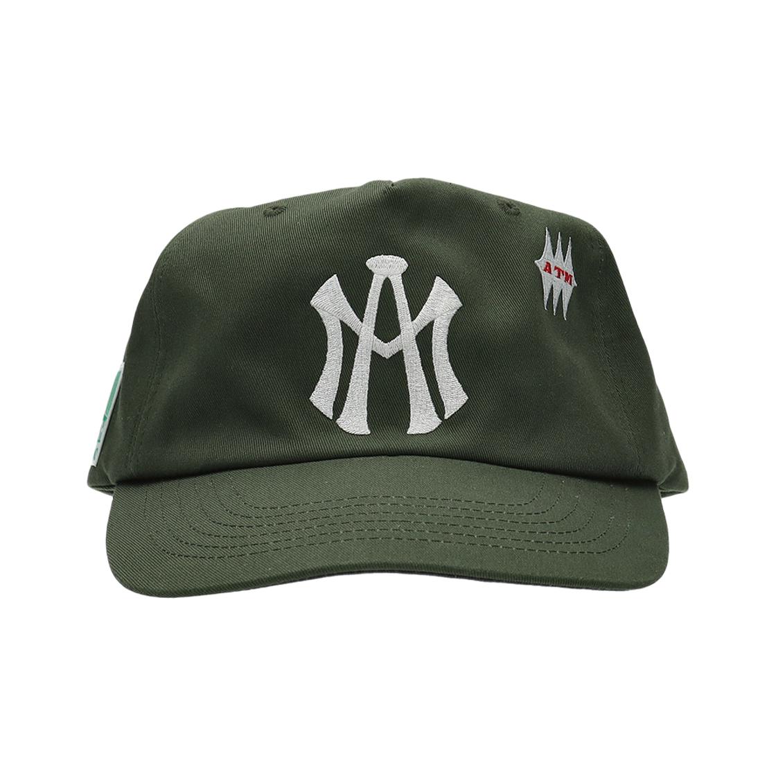 애프터매스 에이티엠 로고 볼 캡 카키(Aftermath Atm Logo Ball Cap Khaki)