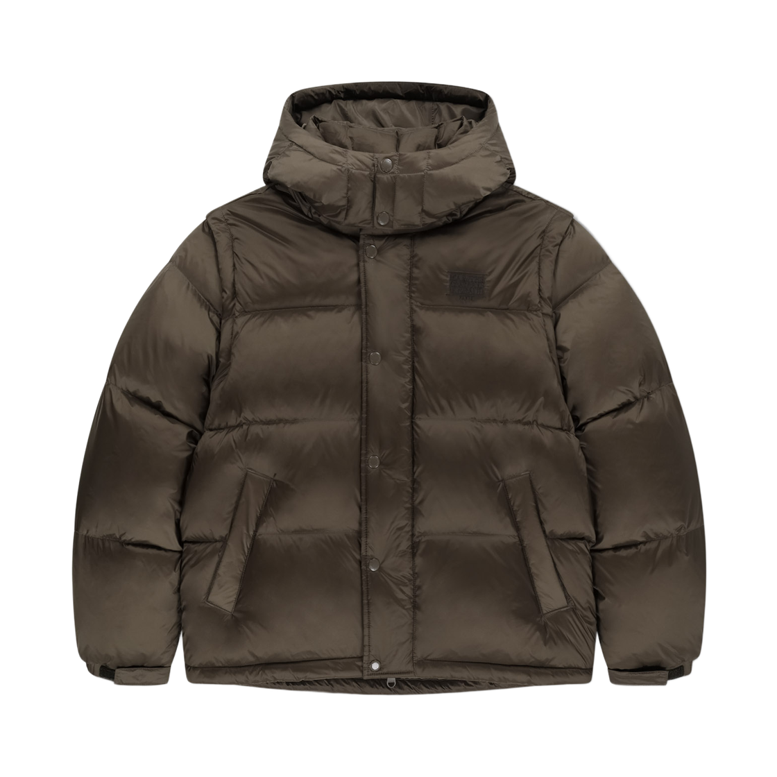 마리떼 프랑소와 저버 디테처블 다운 자켓 브라운(Marithe Francois Girbaud Detatchable Down Jacket Brown)