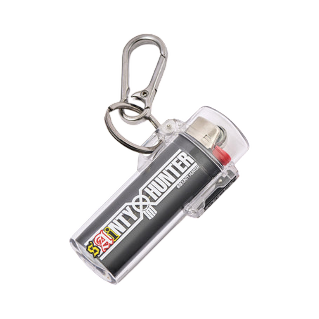 세인트 마이클 x 바운티 헌터 마스크 마이크 라이터 케이스 클리어 - 26SS(Saint Mxxxxxx x Bounty Hunter Mask Mic Lighter Case Clear - 26SS) - 2