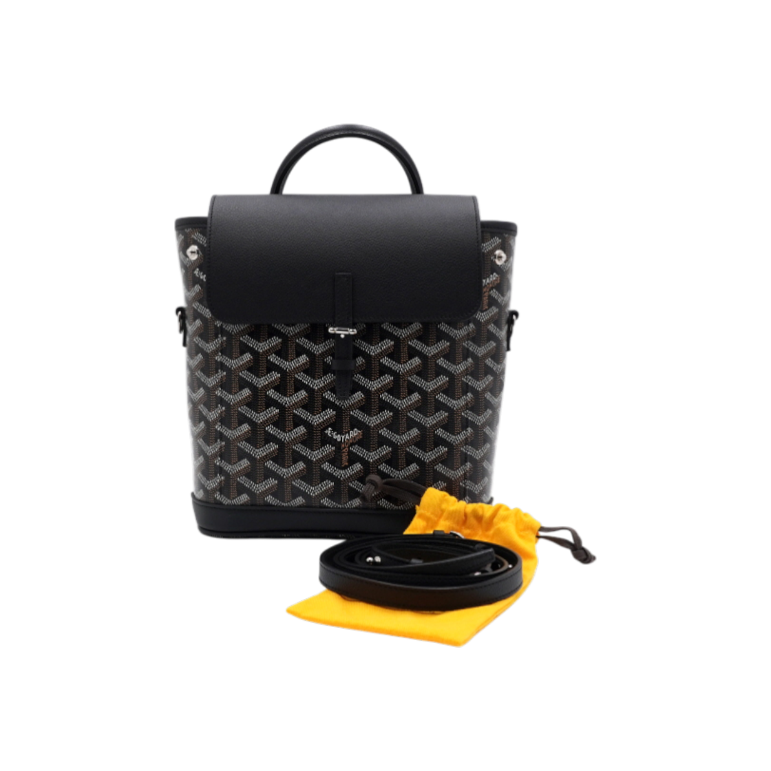 ITBGGMQA5C2P Goyard Black Alpin2 Mini Backpack