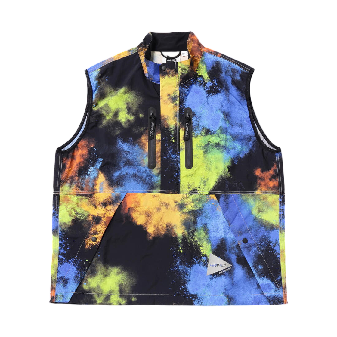 앤드 원더 x 그라미치 브러쉬드 나일론 베스트 어소트(And Wander x Gramicci Brushed Nylon Vest Assort) - 1