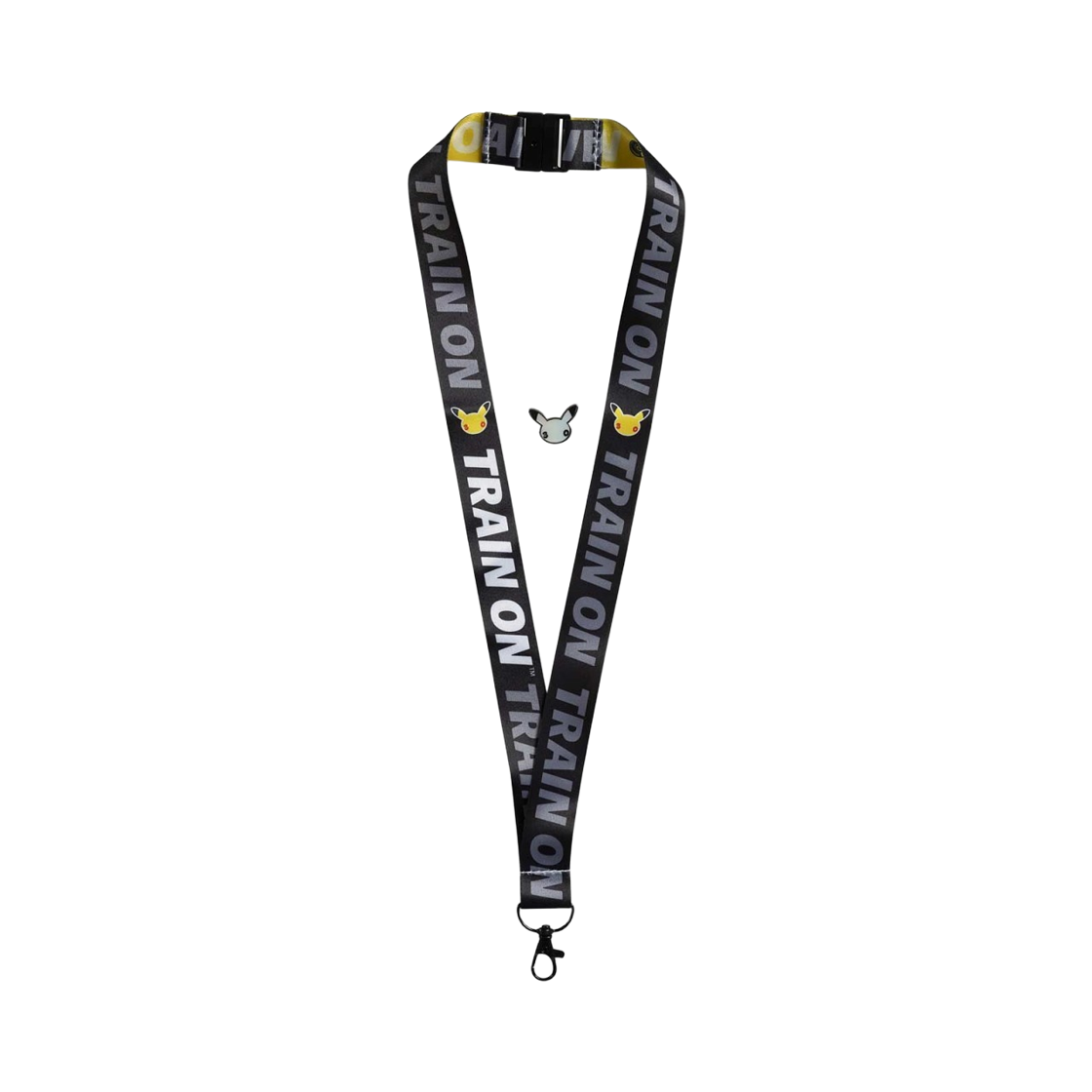 - Pokemon 30th Celebration Lanyard & Pin Black Yellow