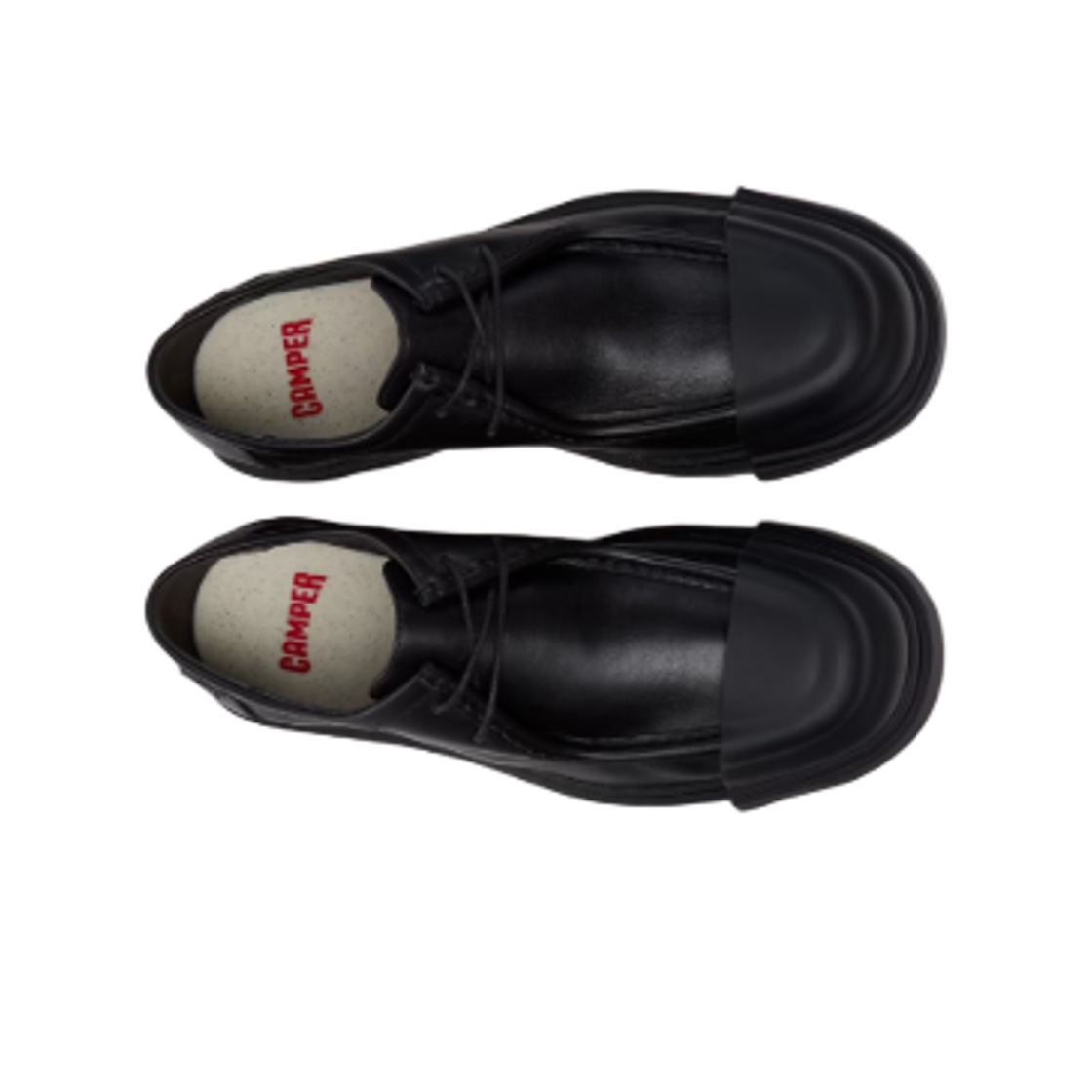 캠퍼 정션 레더 슈즈 블랙(Camper Junction Leather Shoes Black) - 2