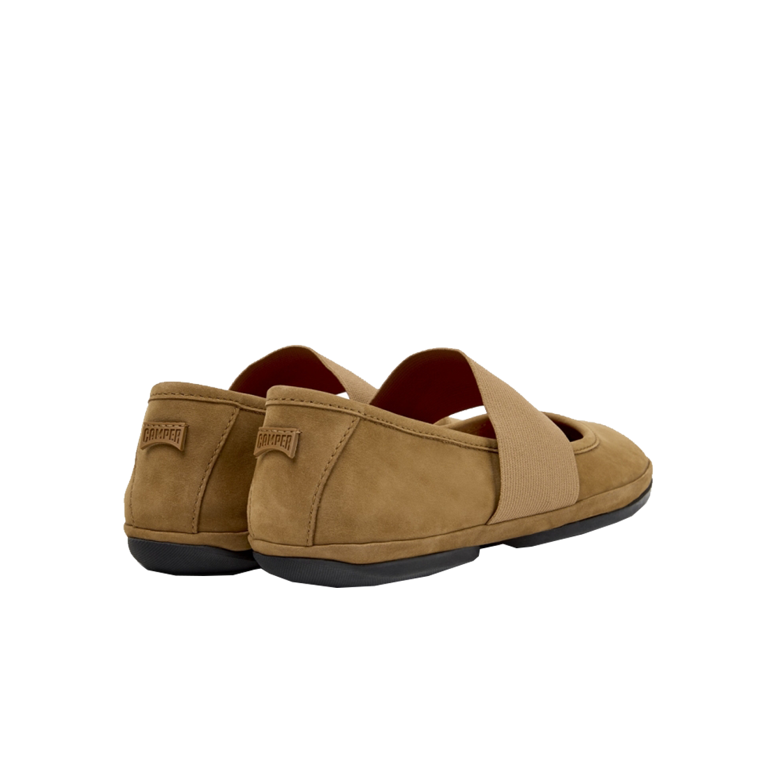 캠퍼 여성 라이트 니나 플랫슈즈 브라운(Camper Women Right Nina Flat Brown) - 4