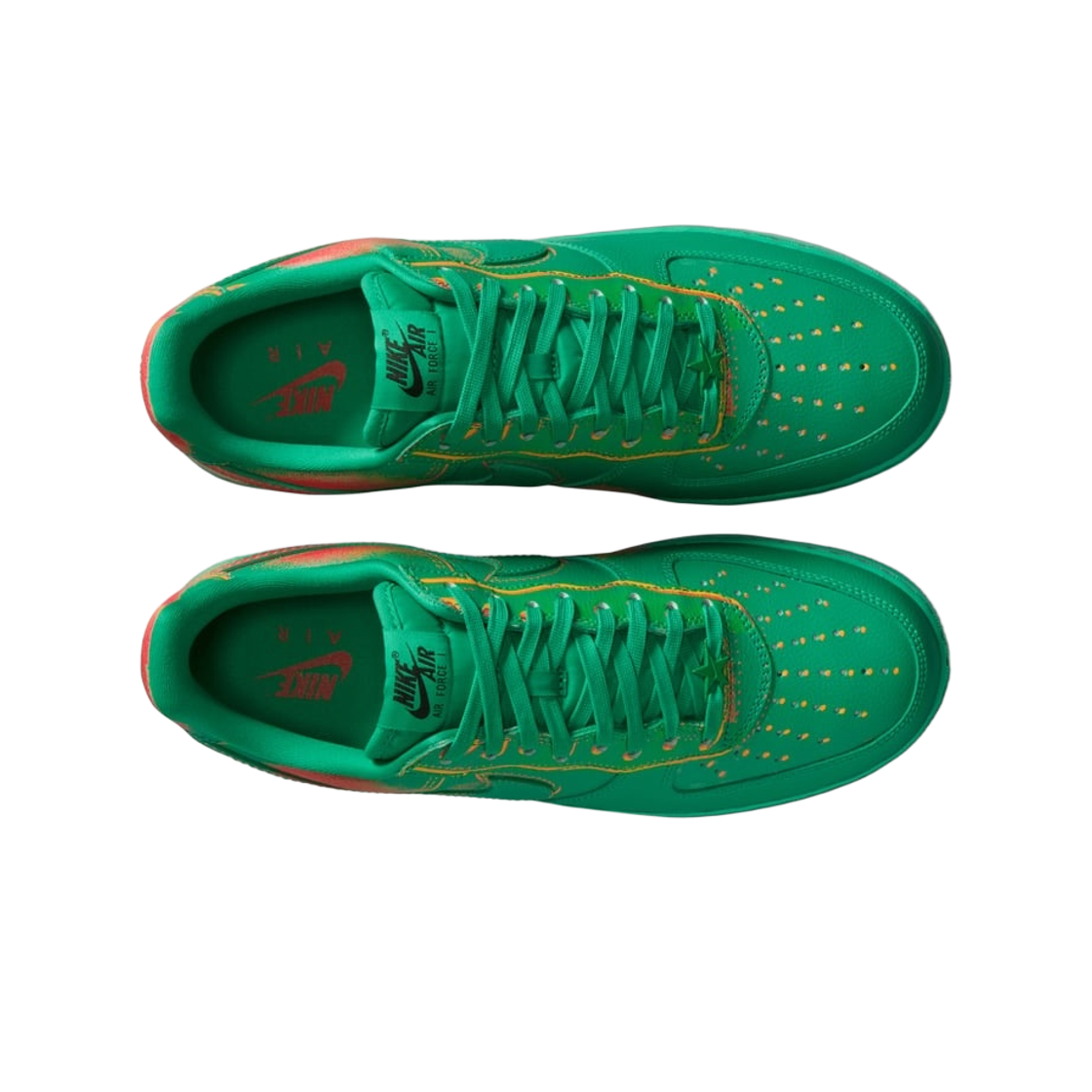 나이키 에어 포스 1 로우 07 스타디움 그린 브라이트 크림슨(Nike Air Force 1 Low 07 Stadium Green Bright Crimson) - 2