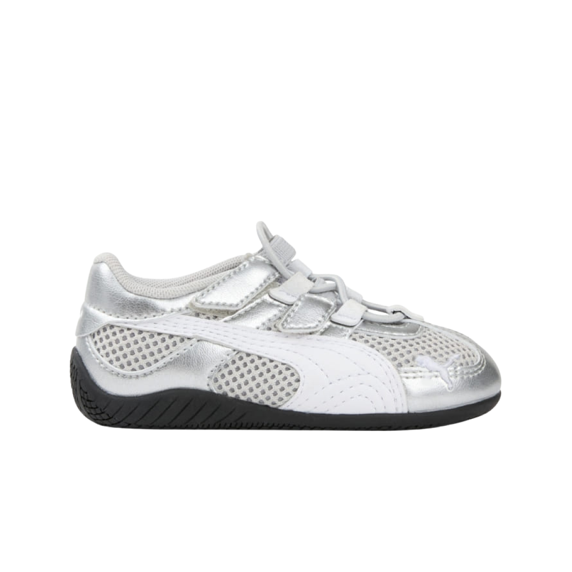 409186-01 (Infant) Puma Speedcat Go Metallic V Silver