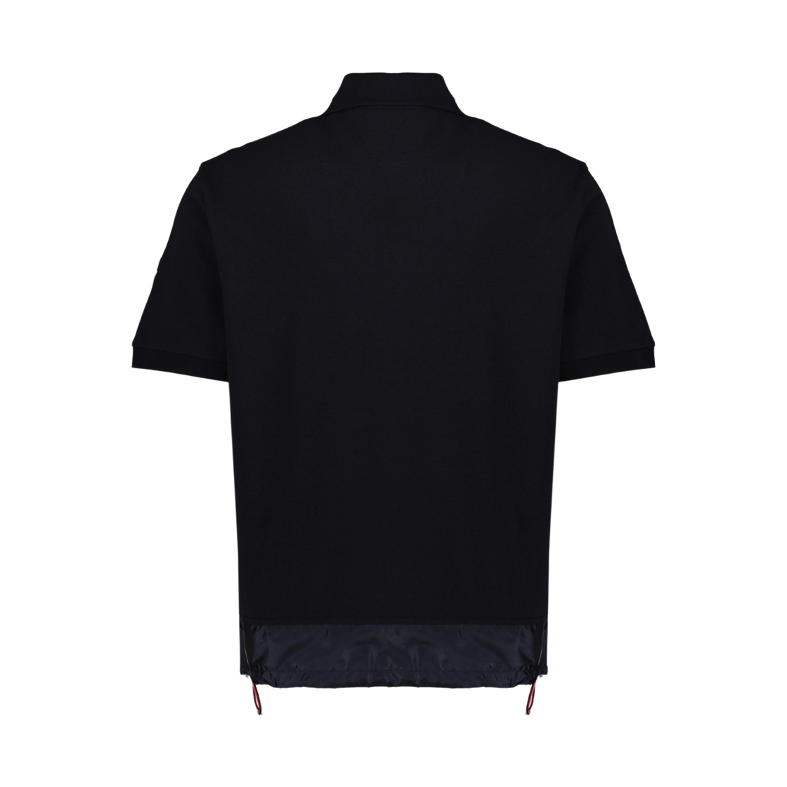 몽클레르 하프집 피케 폴로 셔츠 네이비 블루 - 26SS(Moncler Half-Zip Piquet Polo Shirt Navy Blue - 26SS) - 2
