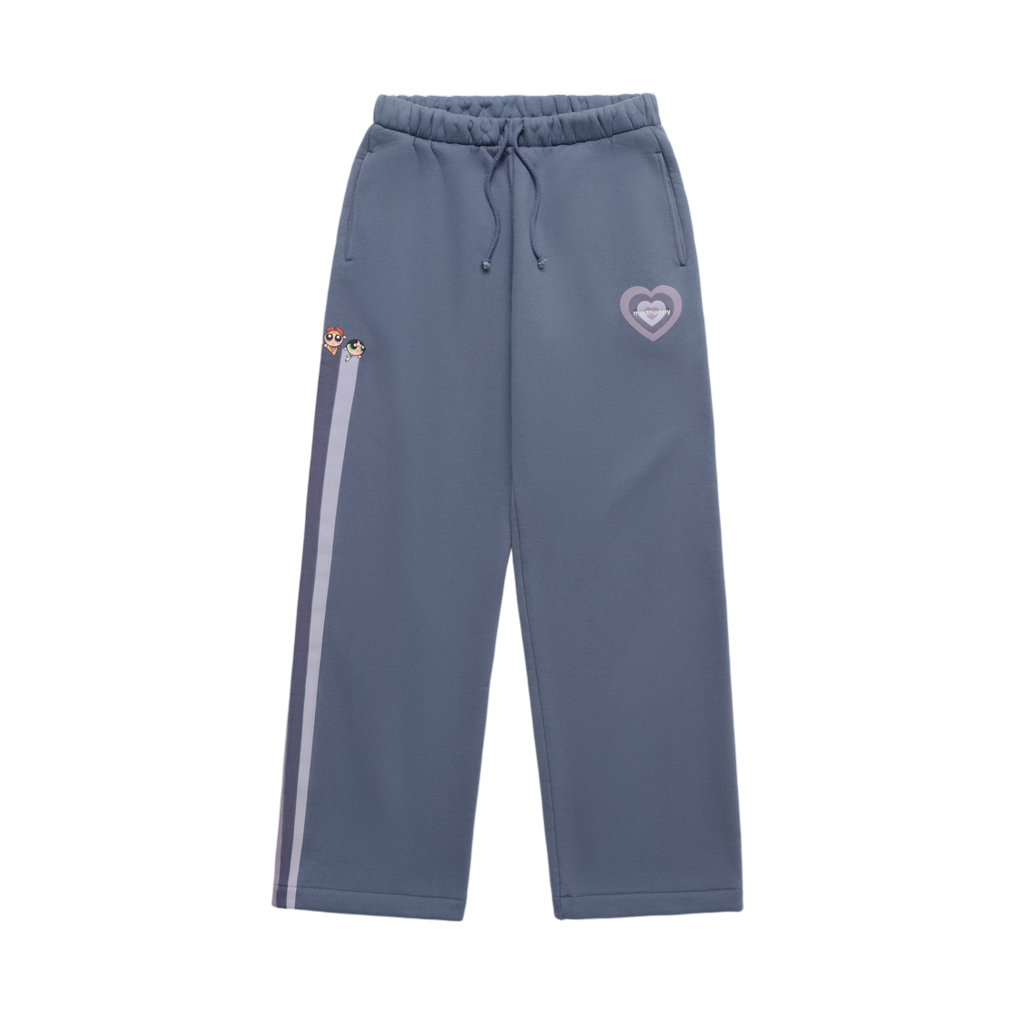 UK01005380 Madhappy x The Powerpuff Girls Heart Straight Sweatpant Tide
