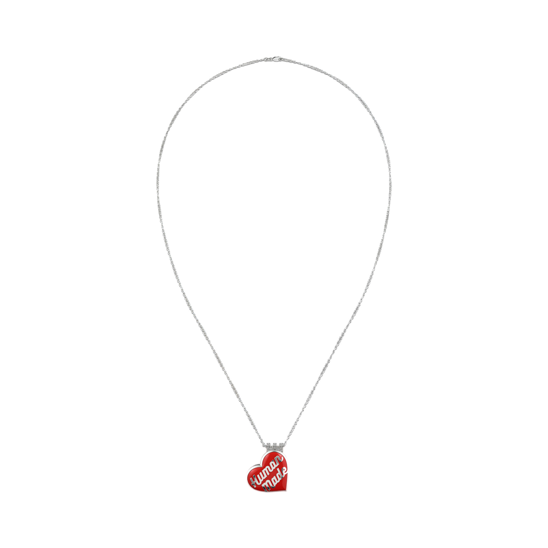 휴먼 메이드 x 제이콥 앤 코 하트 펜던트 실버(Human Made x Jacob & Co. Heart Pendant Silver) - 5