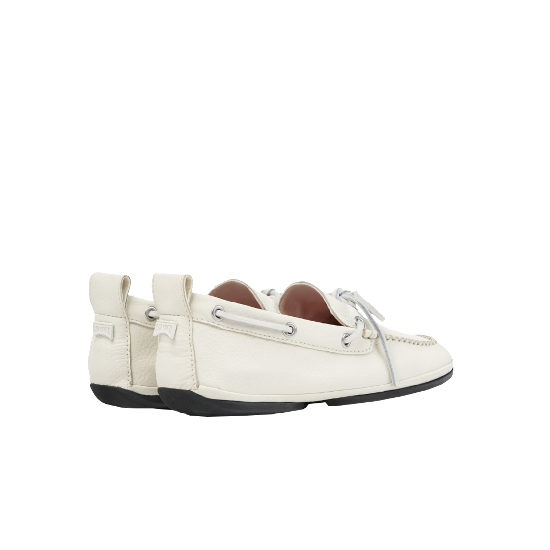 캠퍼 여성 라이트 니나 플랫슈즈 아이보리(Camper Women Right Nina Flat Ivory) - 4