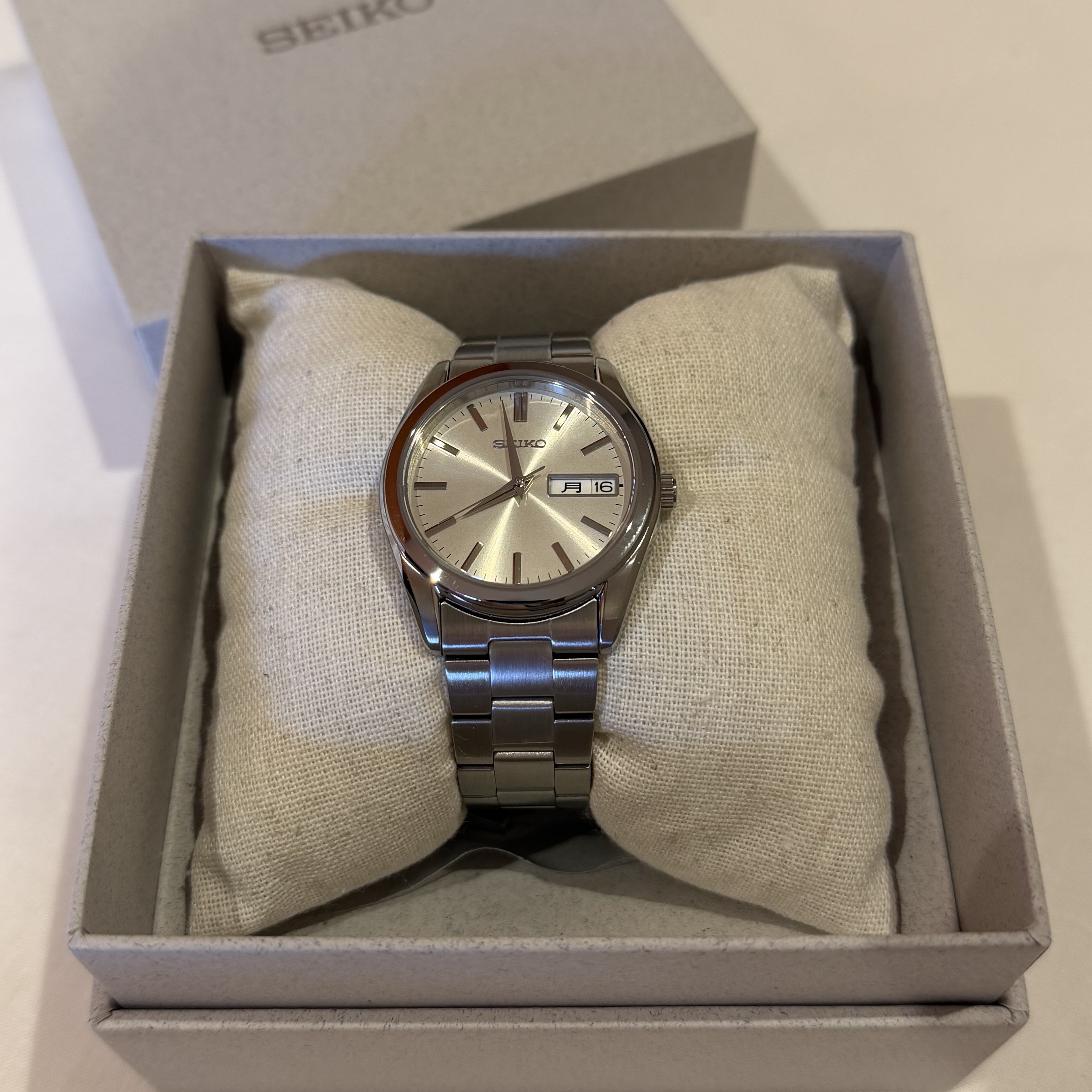 Seiko SBTH007 Silver 착용 스타일
