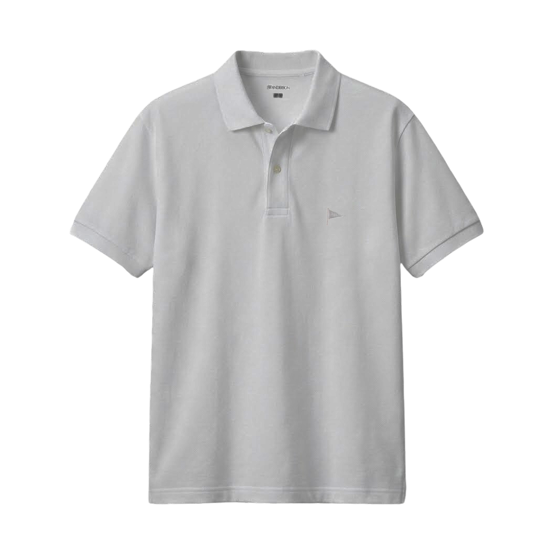 유니클로 x JW 앤더슨 드라이 피케 폴로 셔츠 그레이(Uniqlo x JW Anderson Dry Pique Polo Shirt Grey) - 1