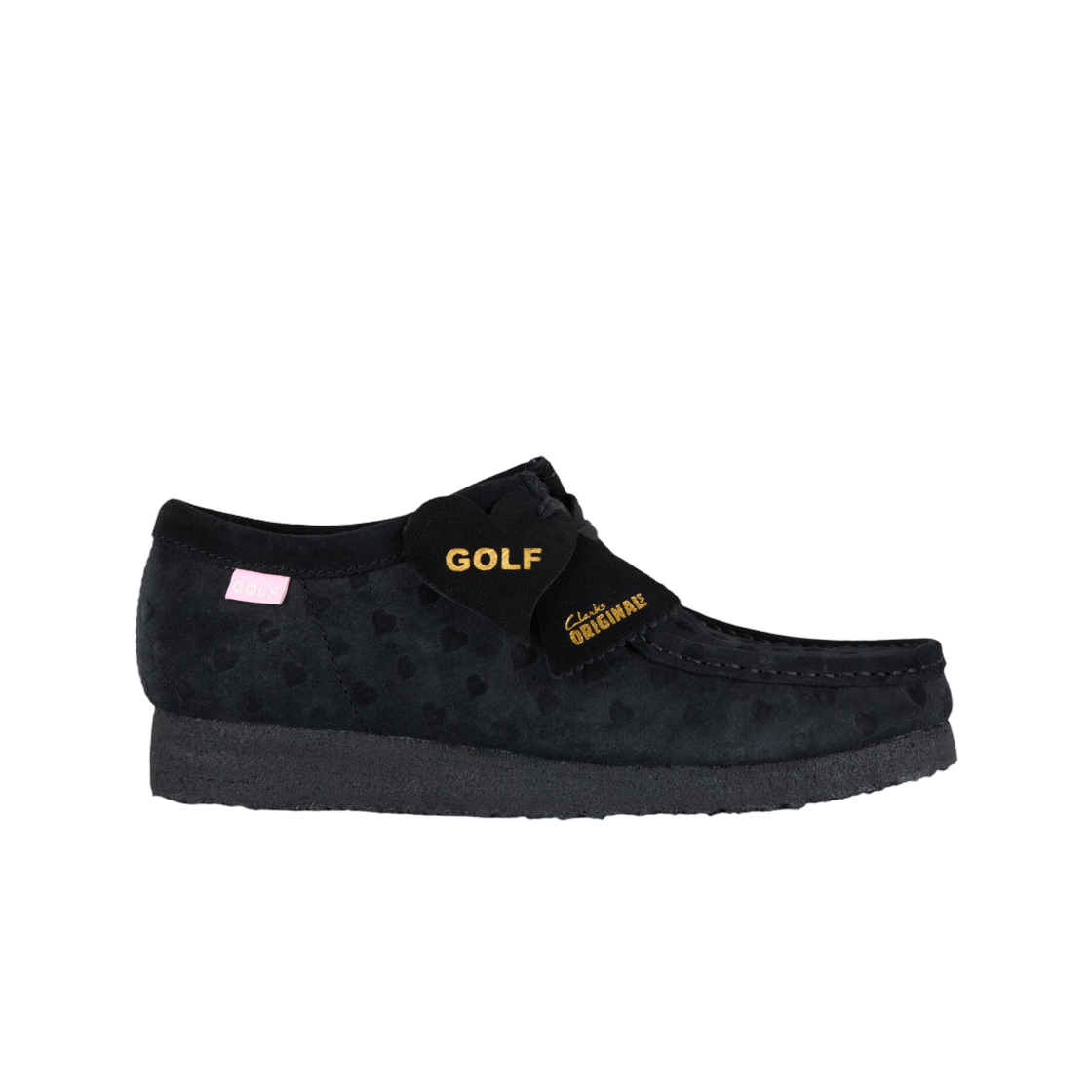 클락스 x 골프왕 왈라비 블랙(Clarks x Golf Wang Wallabee Black)