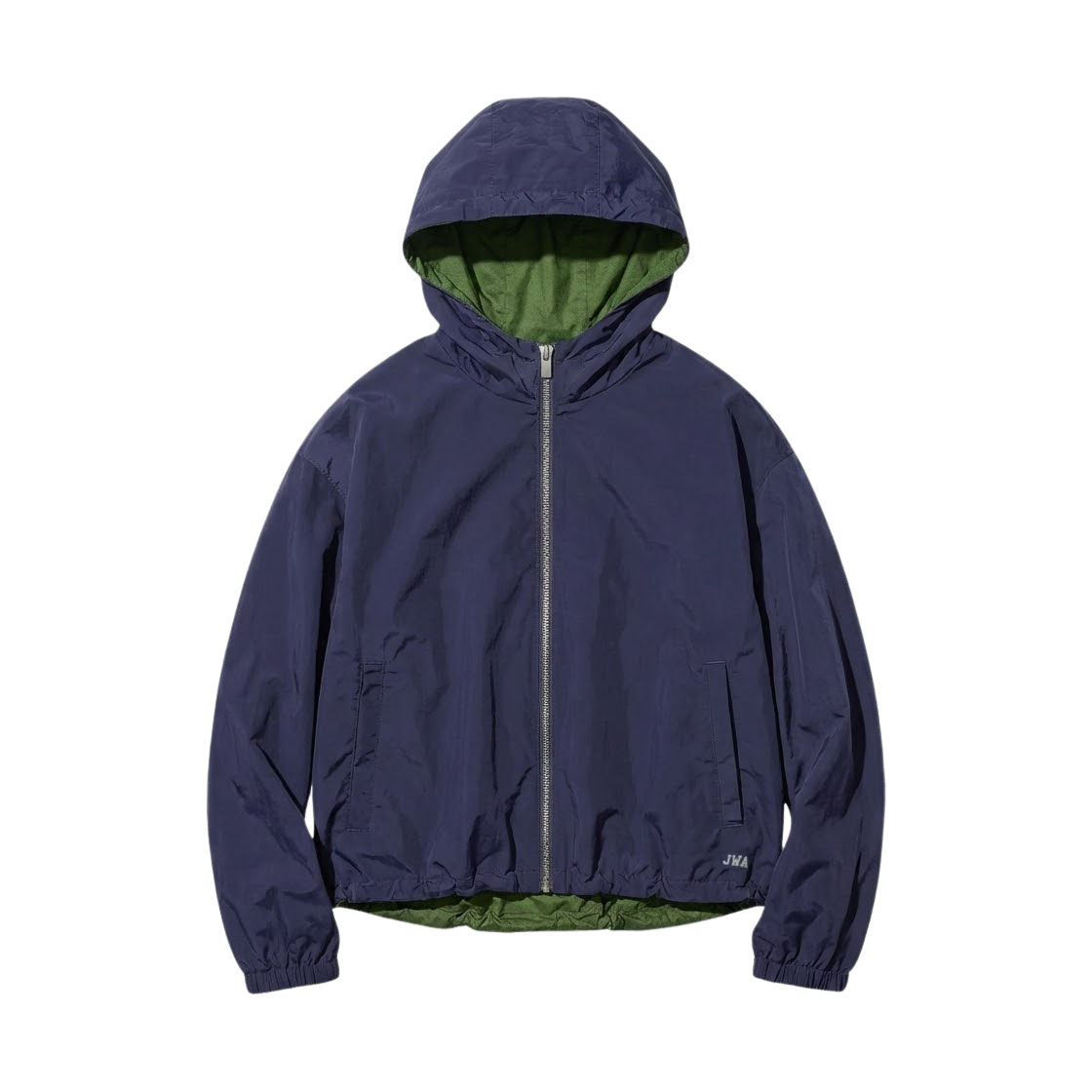 484022-69 (W) Uniqlo x JW Anderson Wind Block Short Parka Navy