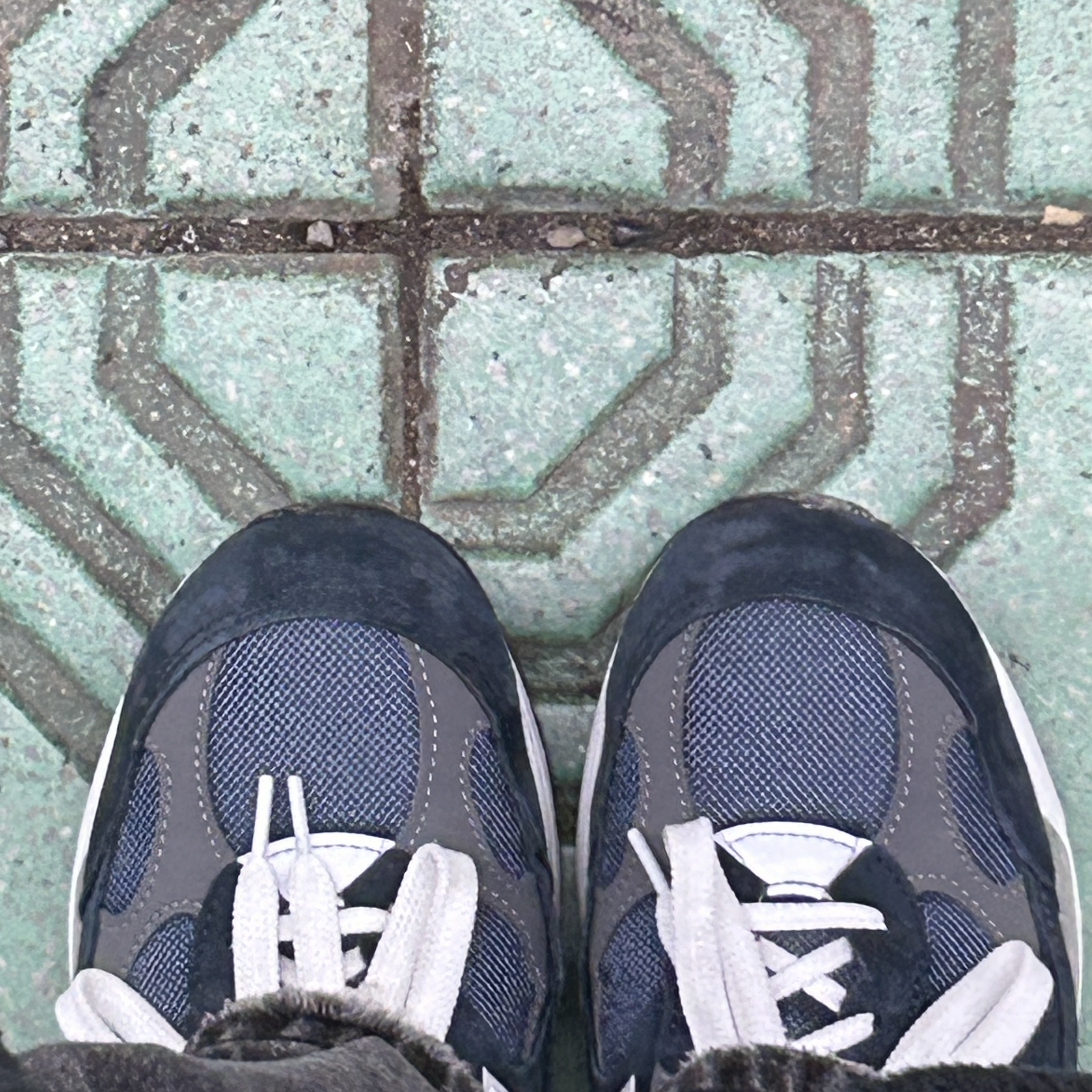 New Balance 992 Made in USA Core Navy 착용 스타일