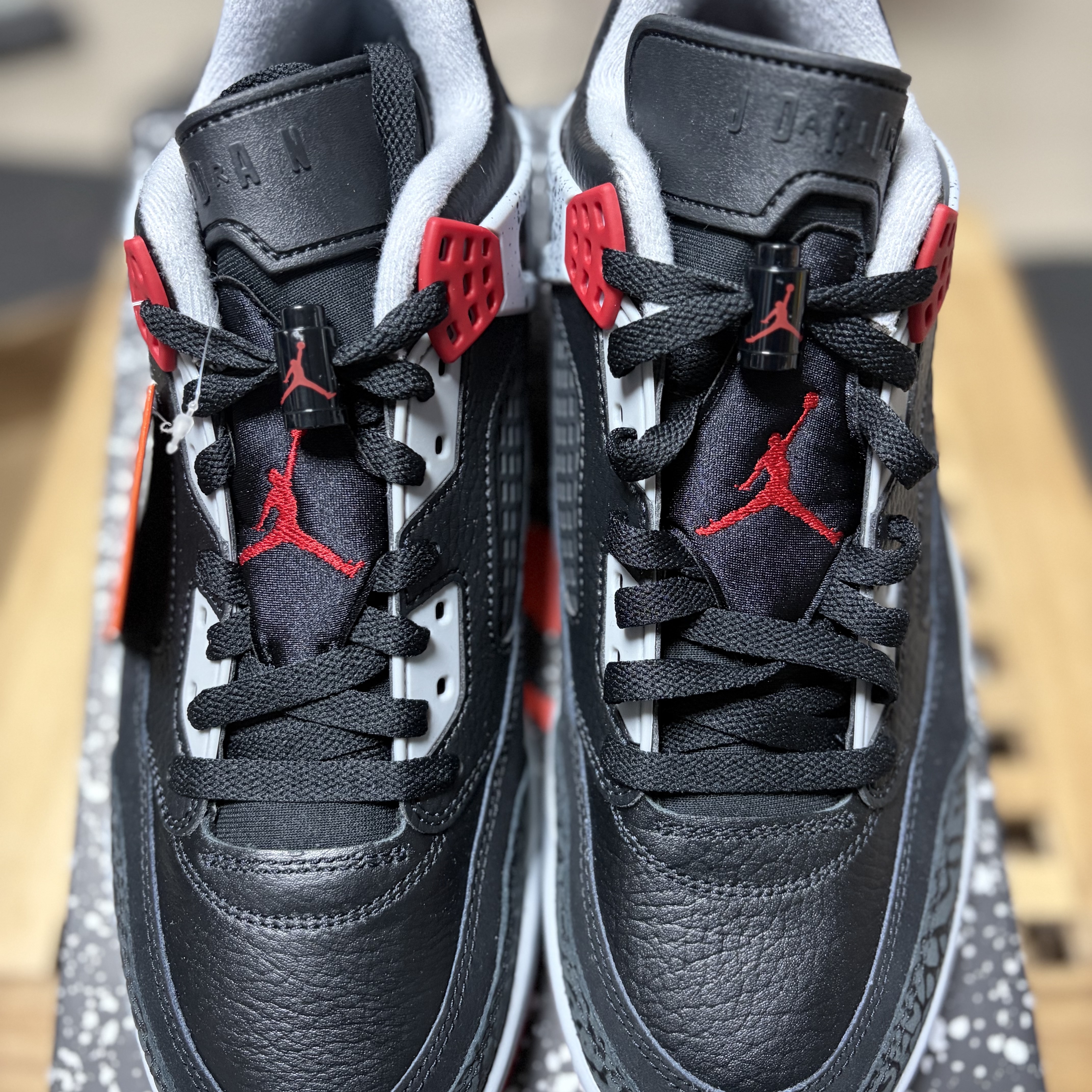 Jordan Spizike Low Black Wolf Grey 착용 스타일 - 4