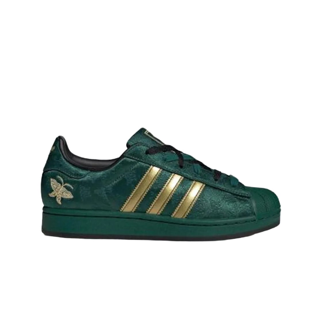 JH7758 (W) Adidas Superstar II Collegiate Green Gold Metallic