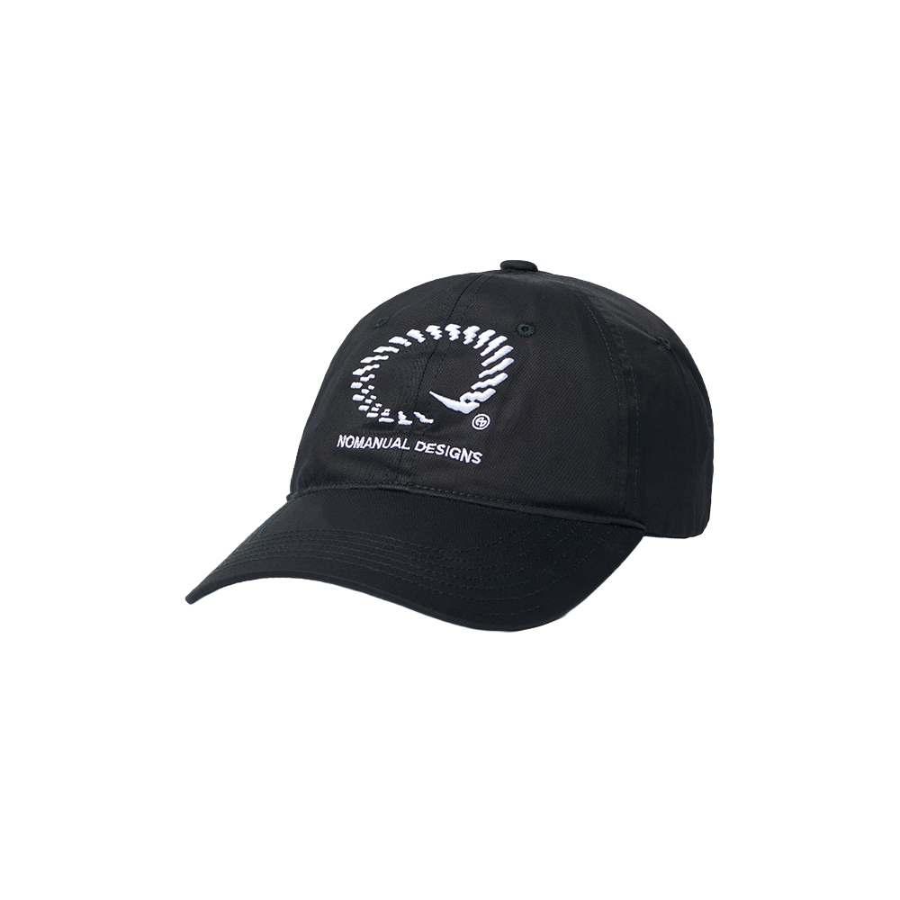 노매뉴얼 NM 기어 볼캡 블랙(NOMANUAL NM Gear Ball Cap Black) - 1