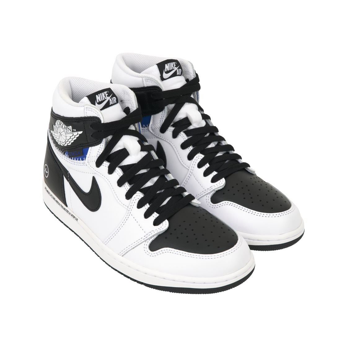 조던 1 x 프라그먼트 x 유니온 LA 하이 OG SP 화이트 블랙(Jordan 1 x Fragment x Union LA High OG SP White Black) - 4