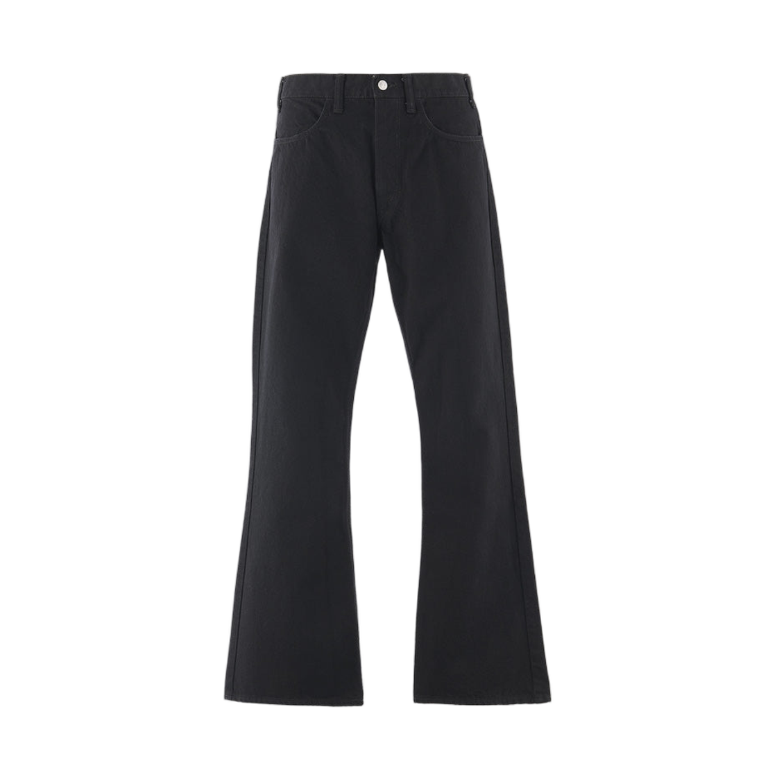 MK8-0000-078 Saint Mxxxxxx Black Denim Flare Pants Black - 26SS