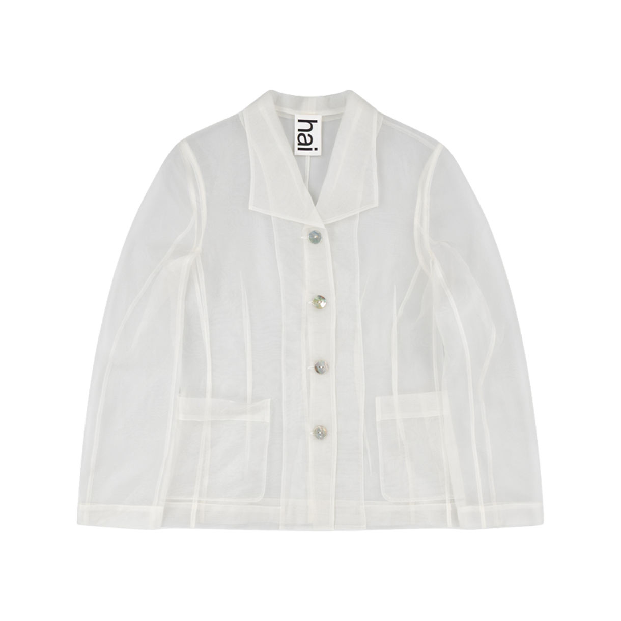 KW6BJABHI07IV Hai Women Lana Jacket Ivory - 26SS