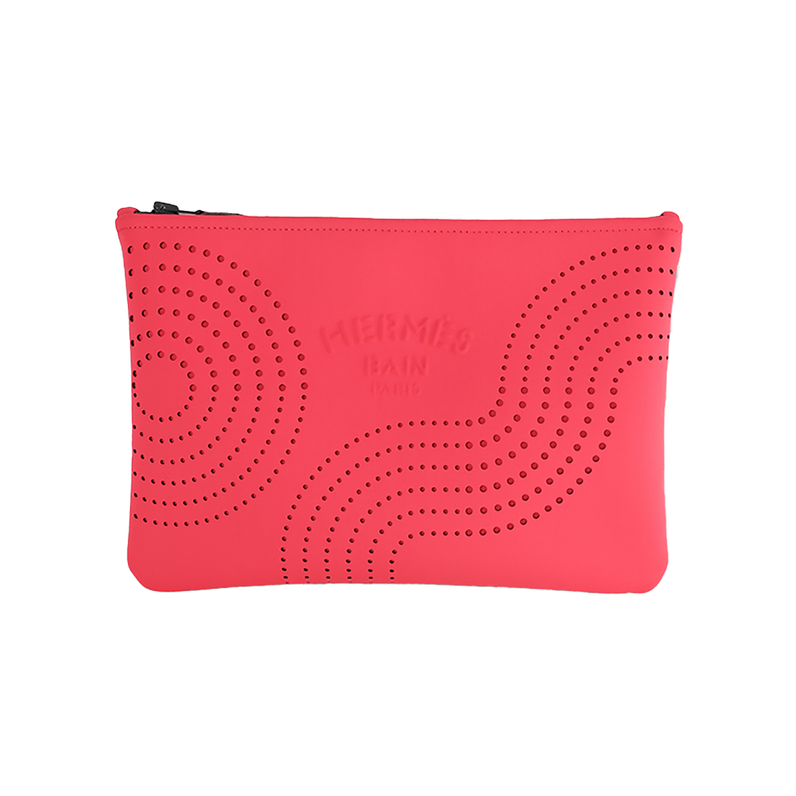 ITGB5KWEINEI Hermes Neo Bain Zen O Soleil Clutch MM Rose Anguria