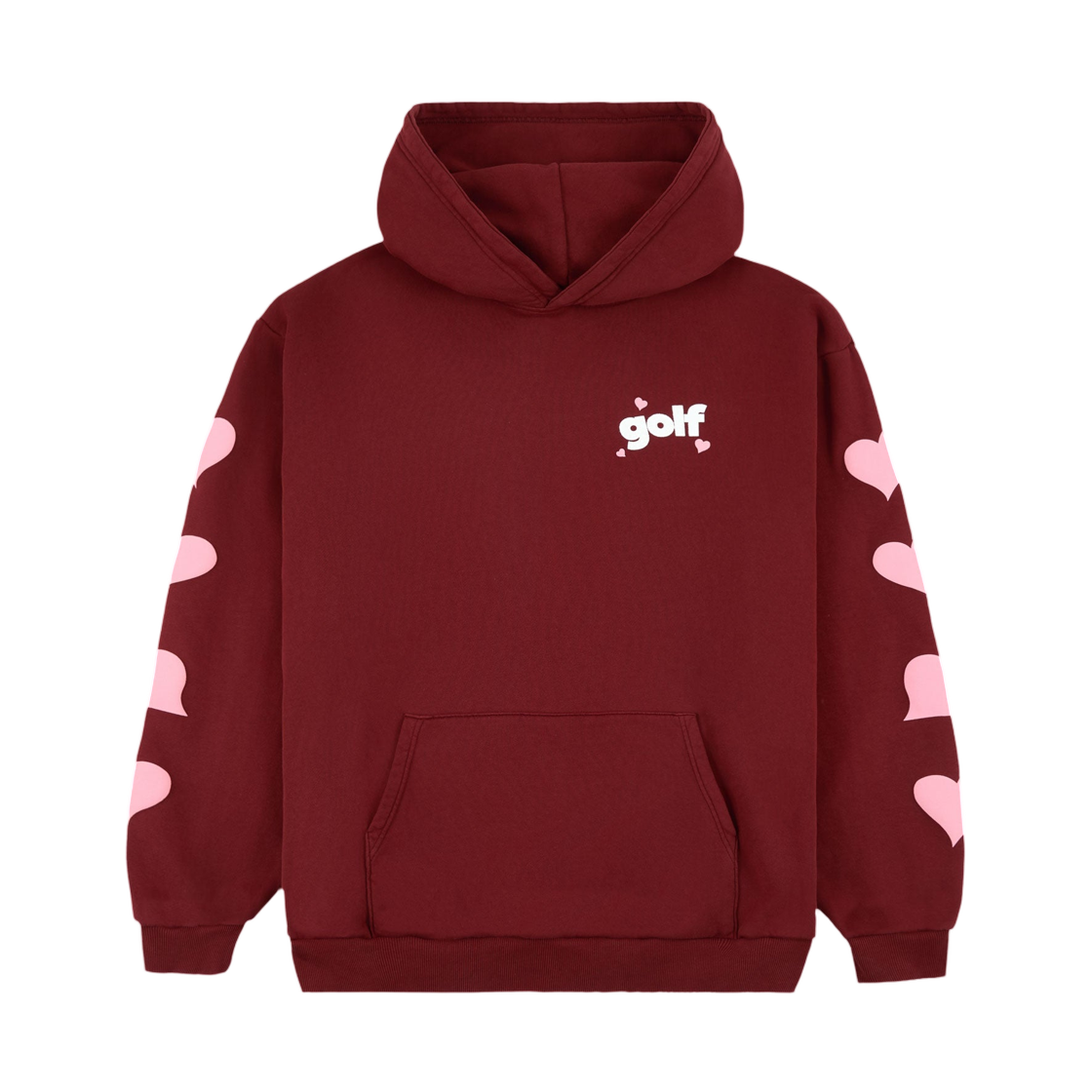 CLK26F1001-DRD Golf Wang x Clarks Crush Hoodie Dark Green